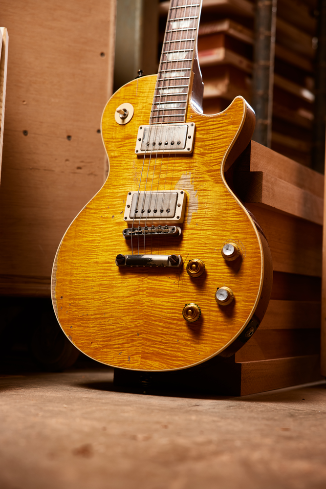 Gibson Custom Kirk Hammett "GREENY" 1959 Les Paul Standard - Greeny Burst, Murphy Lab Aged (MADE TO MEASURE ONLY)