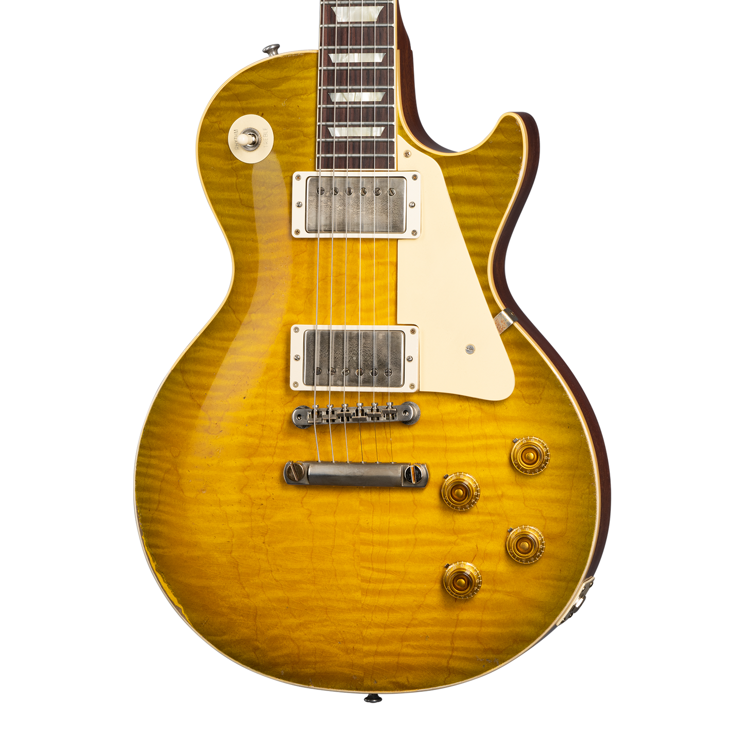 Gibson Custom 1959 Les Paul Standard Reissue, Heavy Aged, Green Lemon Fade