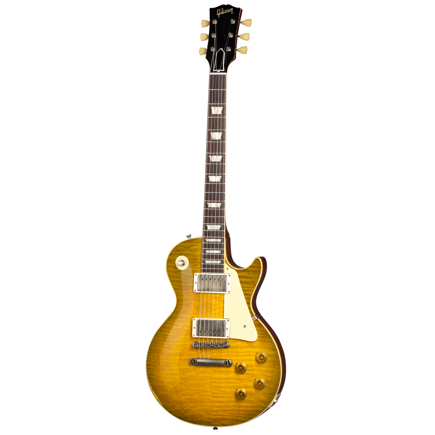 Gibson Custom 1959 Les Paul Standard Reissue, Heavy Aged, Green Lemon Fade