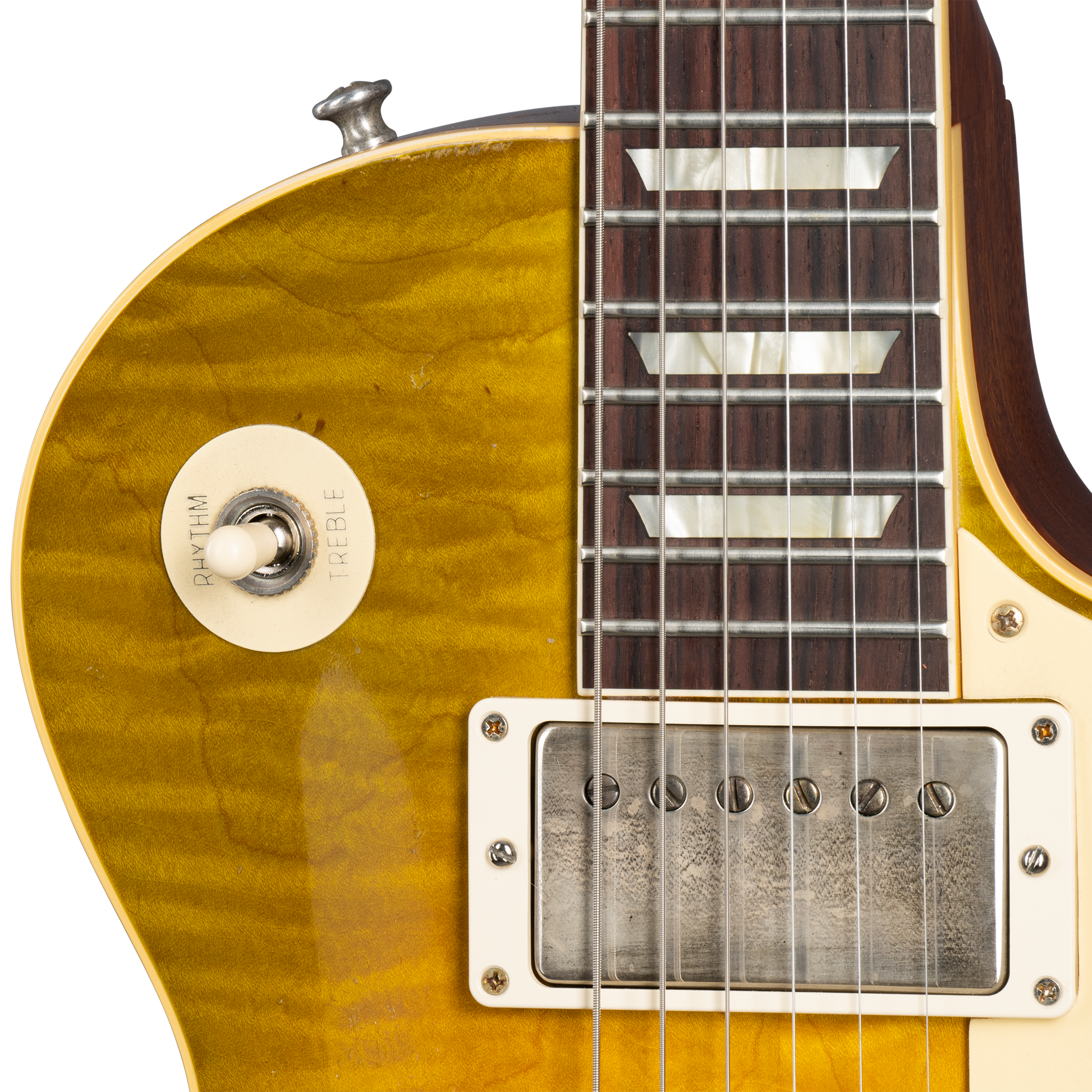 Gibson Custom 1959 Les Paul Standard Reissue, Heavy Aged, Green Lemon Fade