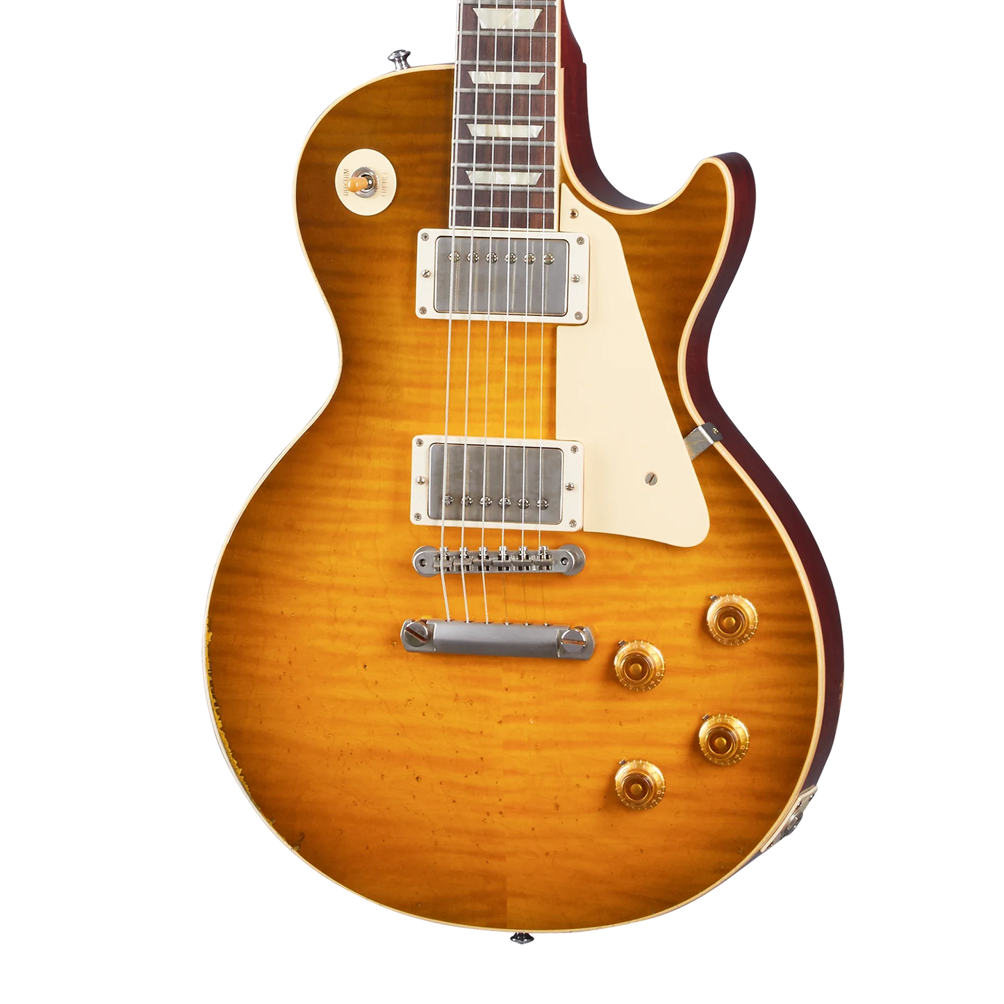 Gibson Custom 1959 Les Paul Standard Reissue, Heavy Aged, Golden Poppy Burst