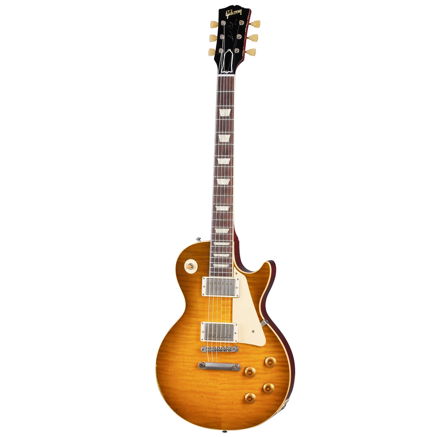 Gibson Custom 1959 Les Paul Standard Reissue, Heavy Aged, Golden Poppy Burst