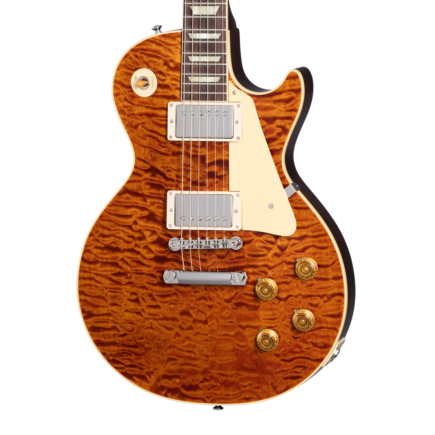 Gibson Custom 1959 Les Paul Standard 5A Quilt Maple Top, Double Whiskey Fade