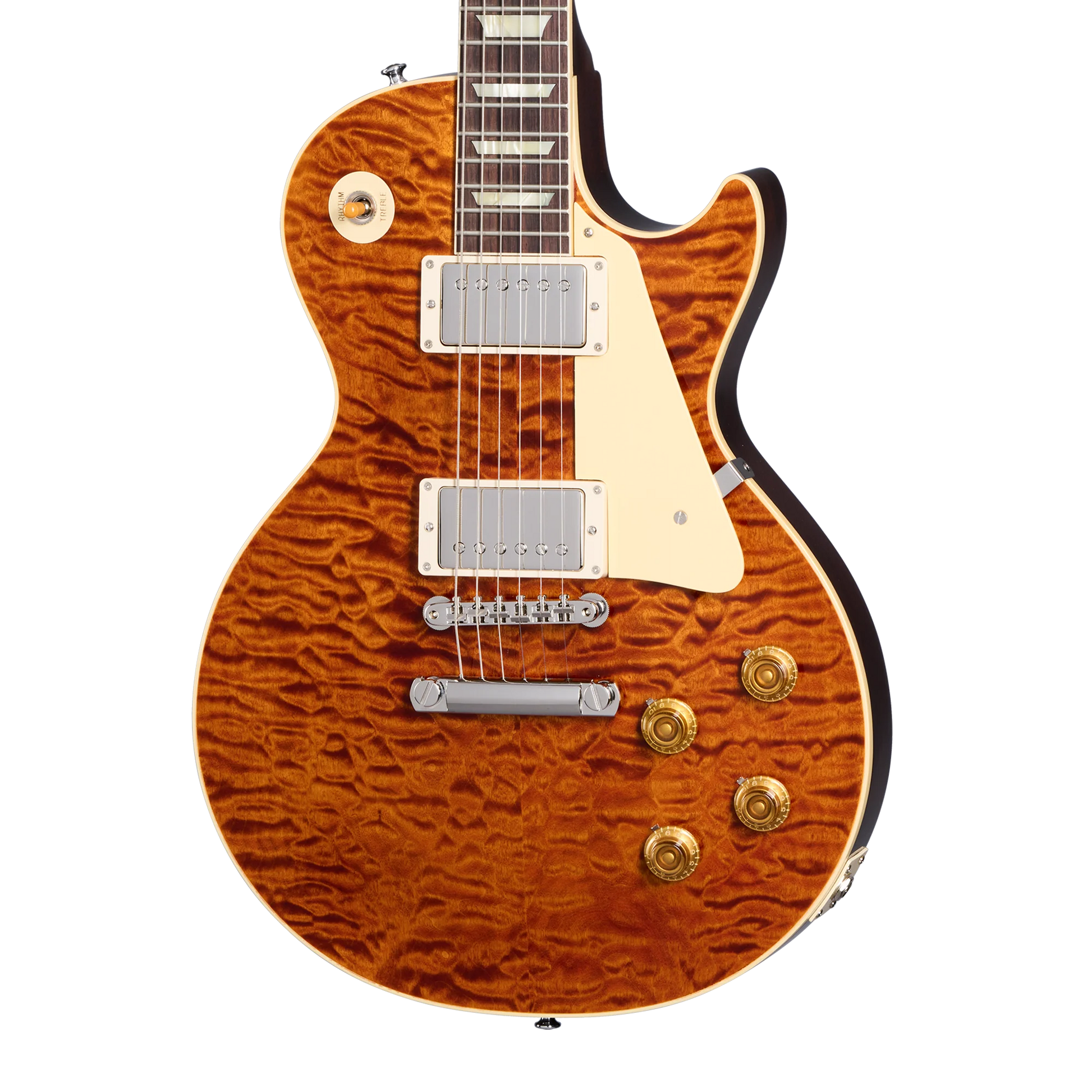 Gibson Custom 1959 Les Paul Standard 5A Quilt Maple Top, Double Whiskey Fade