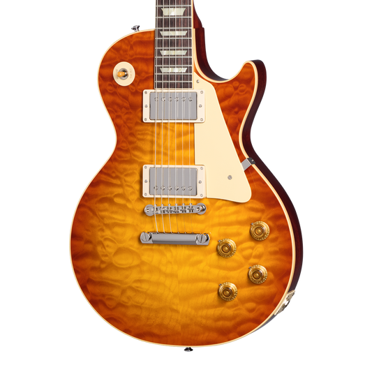 Gibson Custom 1959 Les Paul Standard 2-Piece 5A Quilt Maple Top, Russet Burst