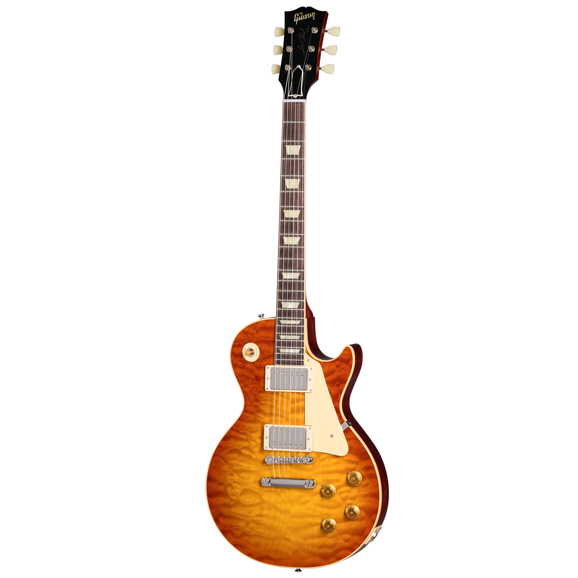 Gibson Custom 1959 Les Paul Standard 2-Piece 5A Quilt Maple Top, Russet Burst