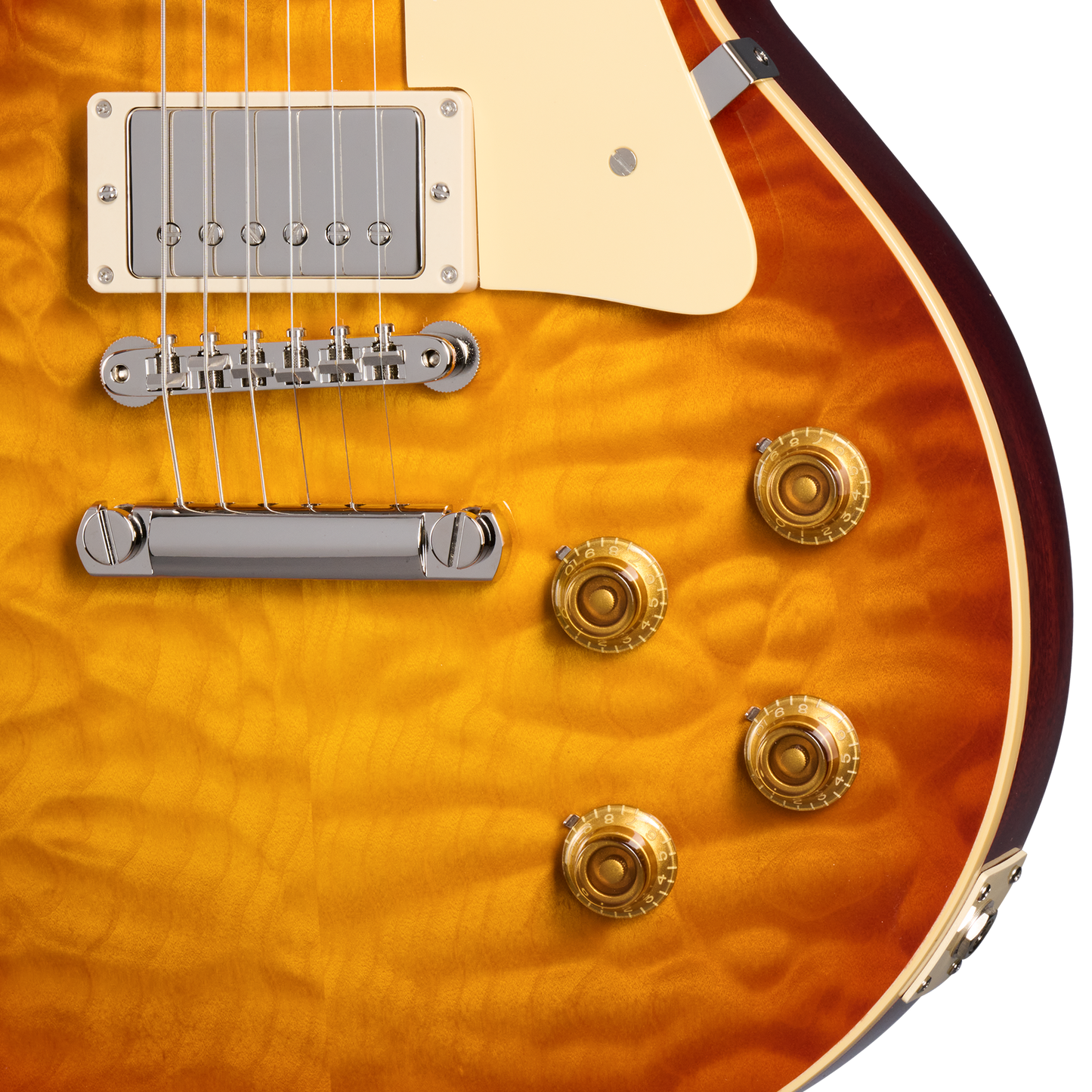 Gibson Custom 1959 Les Paul Standard 2-Piece 5A Quilt Maple Top, Russet Burst