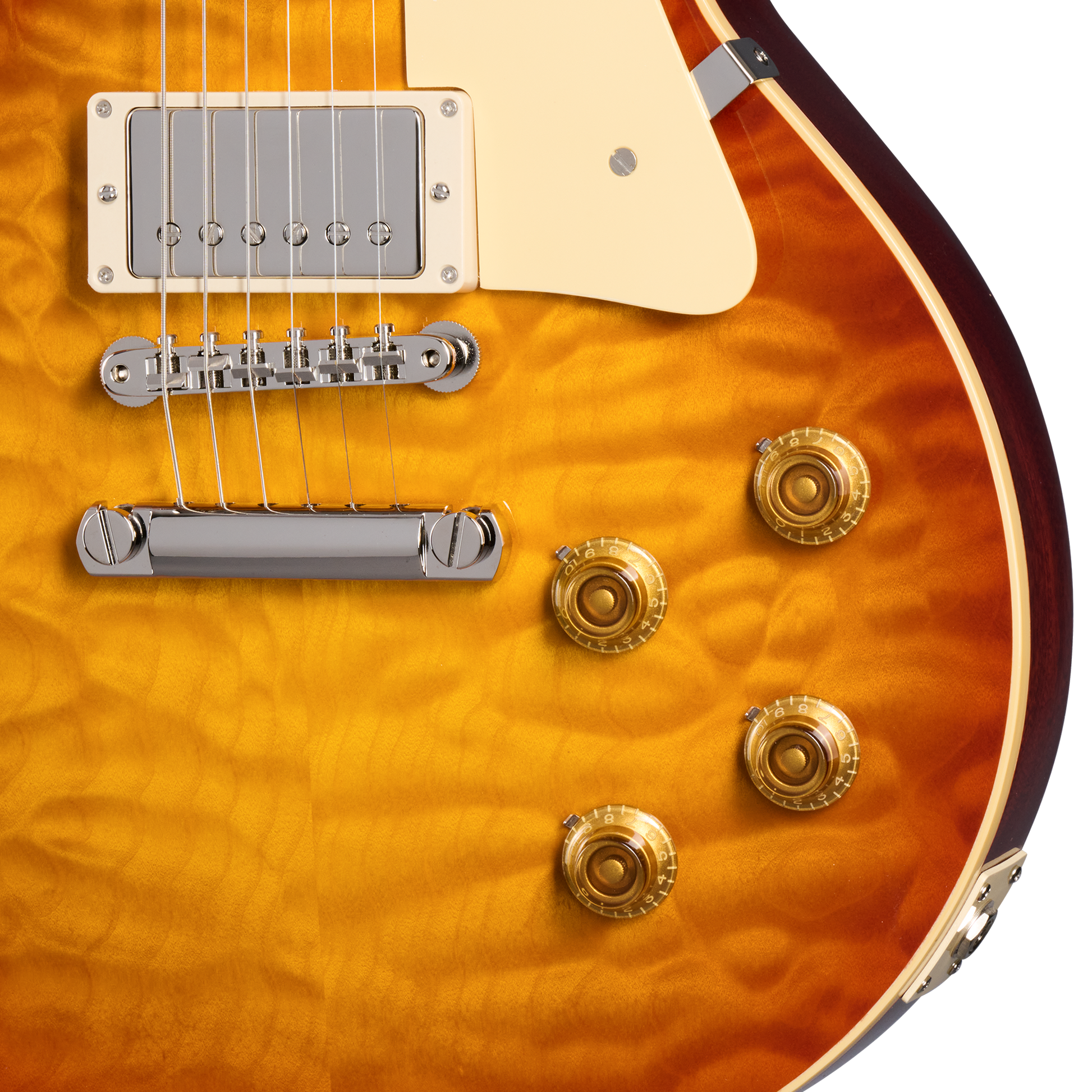 Gibson Custom 1959 Les Paul Standard 2-Piece 5A Quilt Maple Top, Russet Burst