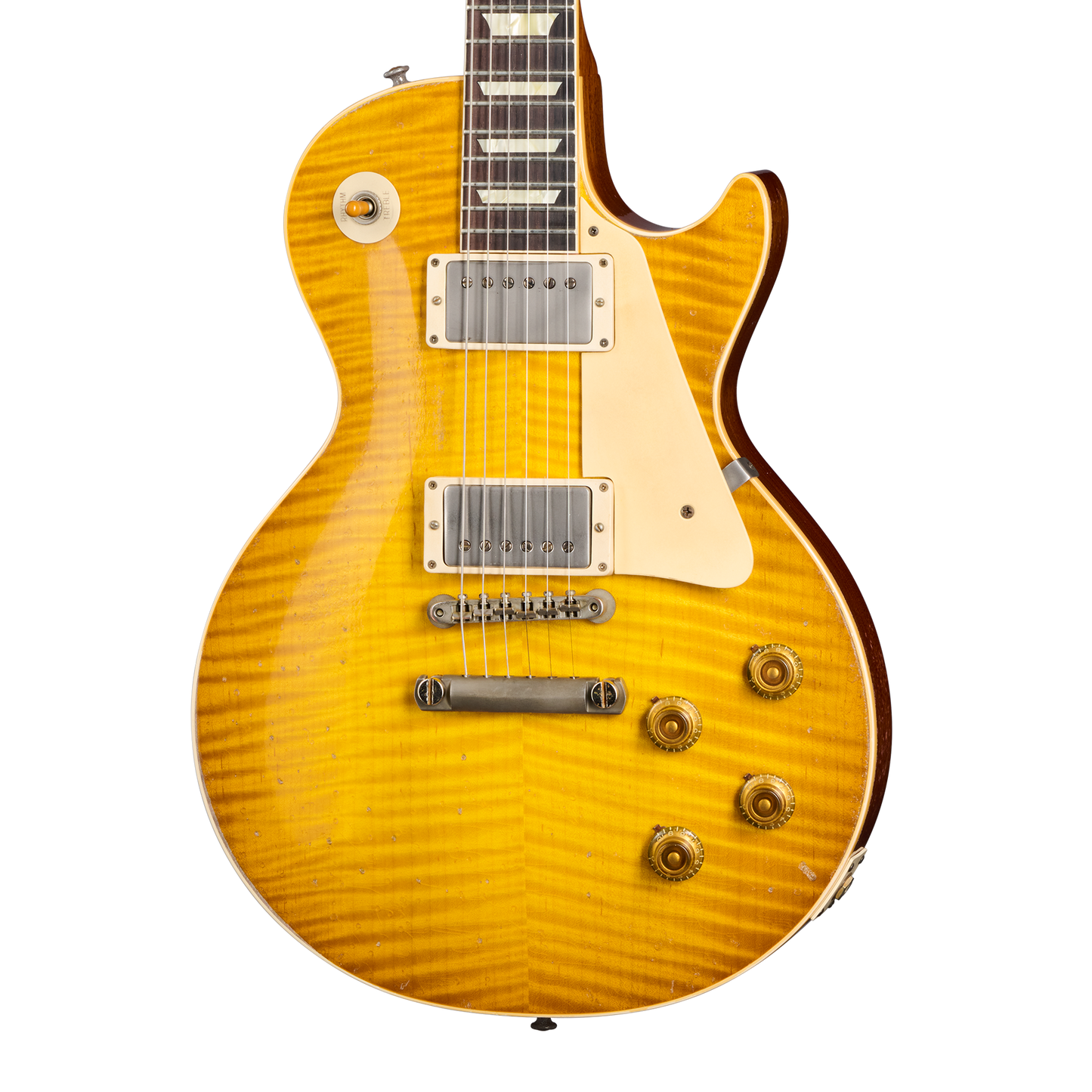 Gibson Custom 1959 Les Paul Standard Reissue Limited Edition Murphy Lab Aged With Brazilian Rosewood, Tom's Lemon Burst
