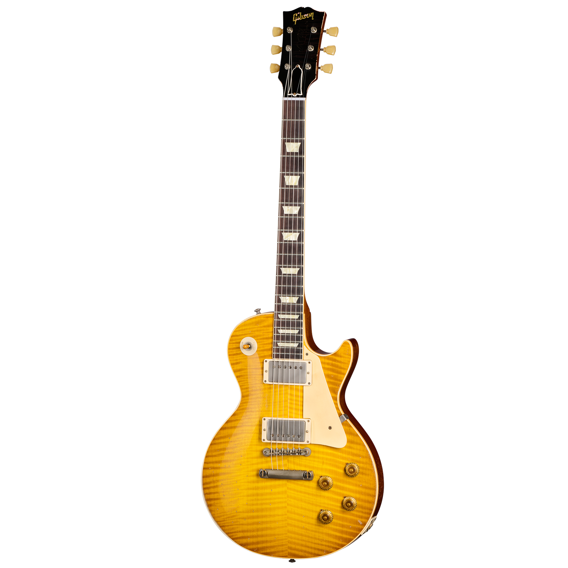 Gibson Custom 1959 Les Paul Standard Reissue Limited Edition Murphy Lab Aged With Brazilian Rosewood, Tom's Lemon Burst