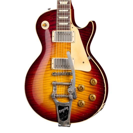 Gibson Custom 1959 Les Paul Standard Reissue Limited Edition Murphy Lab Aged With Brazilian Rosewood, Tom's Tri-Burst