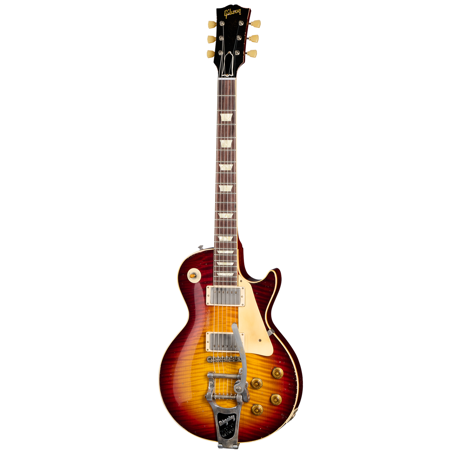 Gibson Custom 1959 Les Paul Standard Reissue Limited Edition Murphy Lab Aged With Brazilian Rosewood, Tom's Tri-Burst