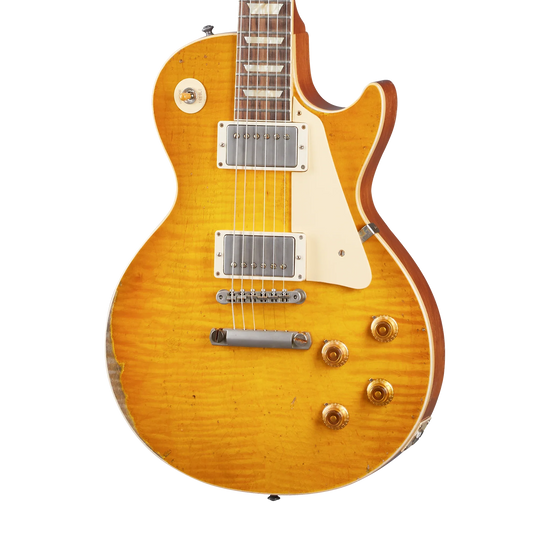 Gibson Custom 1959 Les Paul Standard Reissue, Ultra Heavy Aged, Lemon Burst
