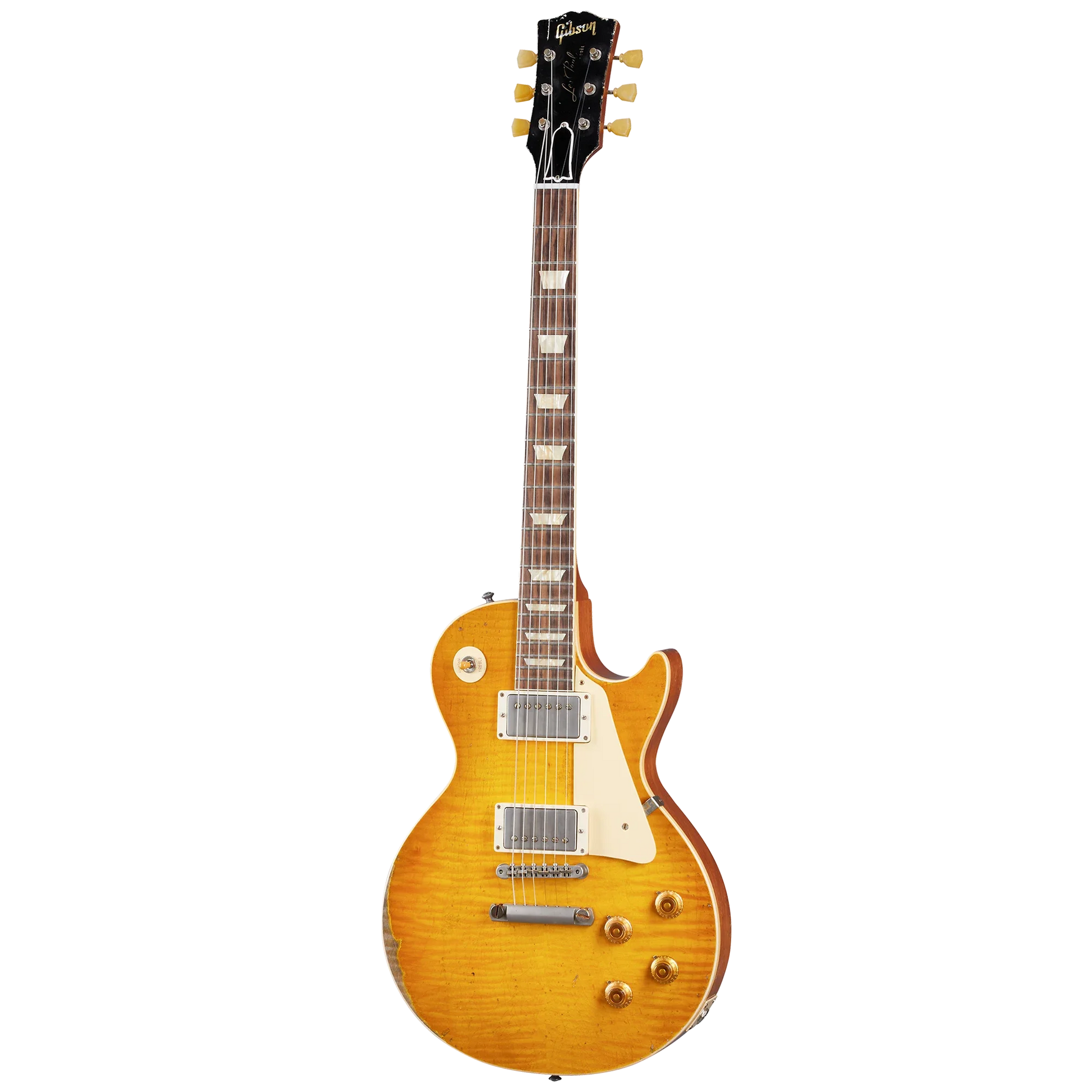 Gibson Custom 1959 Les Paul Standard Reissue, Ultra Heavy Aged, Lemon Burst