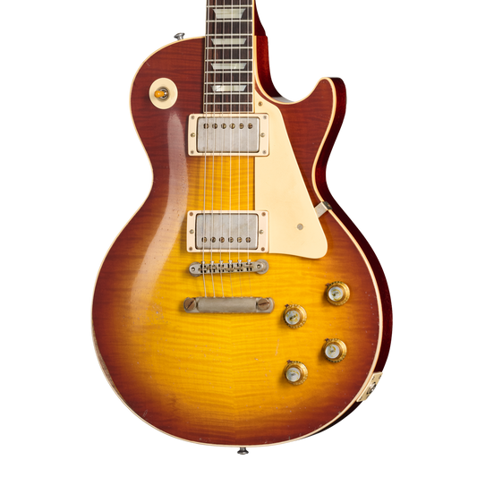 Gibson Custom 1960 Les Paul Standard Reissue, Heavy Aged, Iced Tea Burst