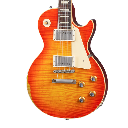 Gibson Custom 1960 Les Paul Standard Reissue, Heavy Aged, Tangerine Burst