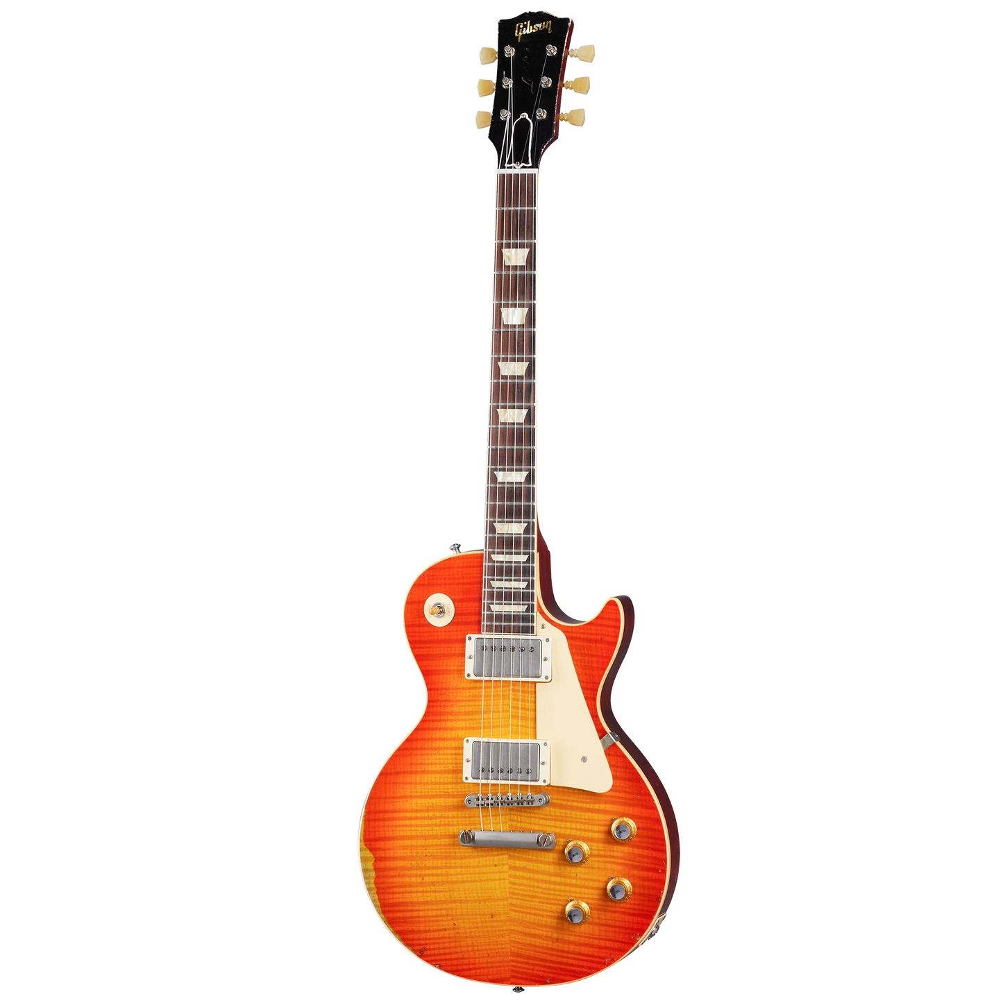 Gibson Custom 1960 Les Paul Standard Reissue, Heavy Aged, Tangerine Burst