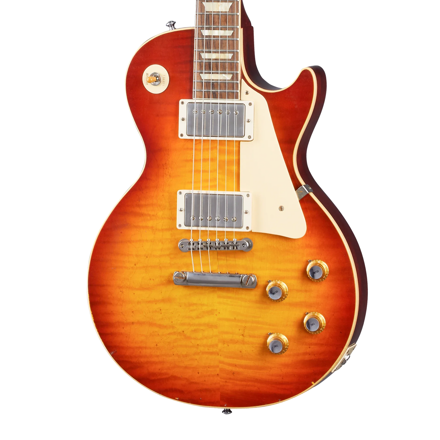 Gibson Custom 1960 Les Paul Standard Reissue, Light Aged, Tomato Soup Burst