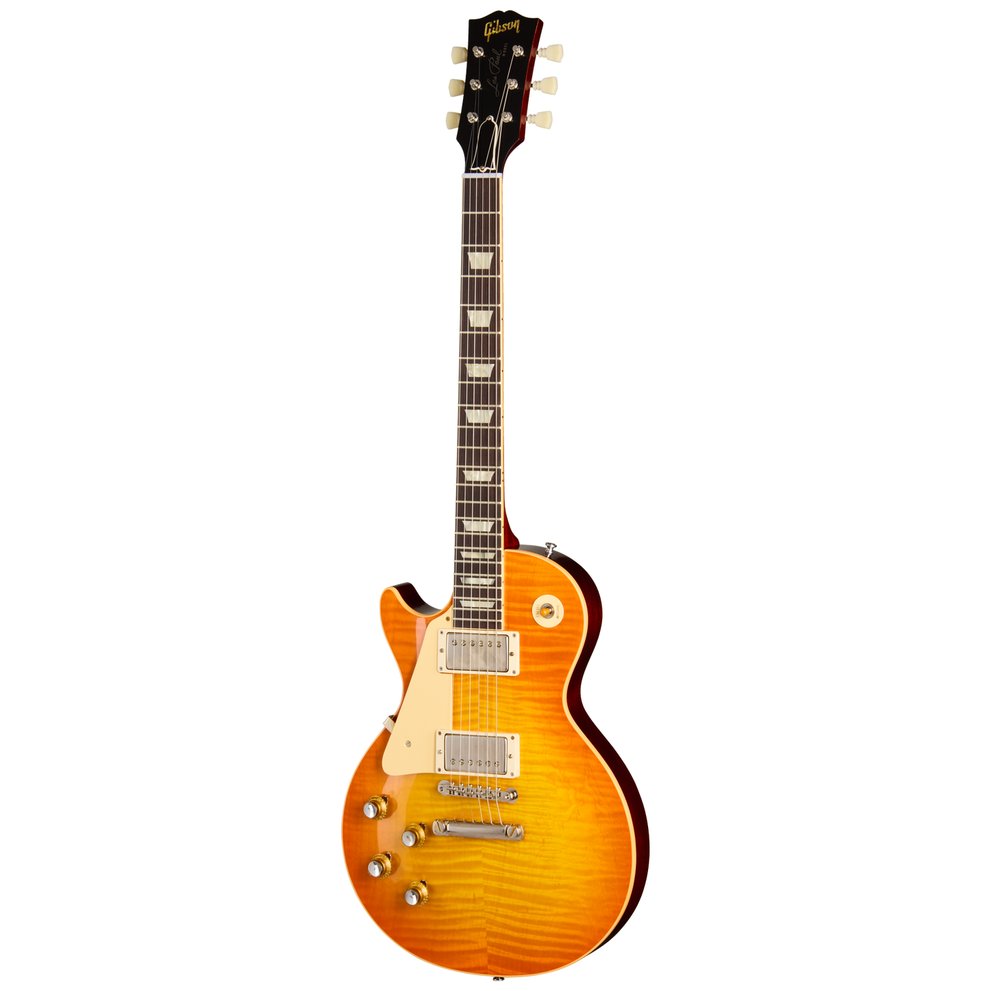 Gibson Custom 1960 Les Paul Standard Reissue, Left-Handed, VOS, Tangerine Burst