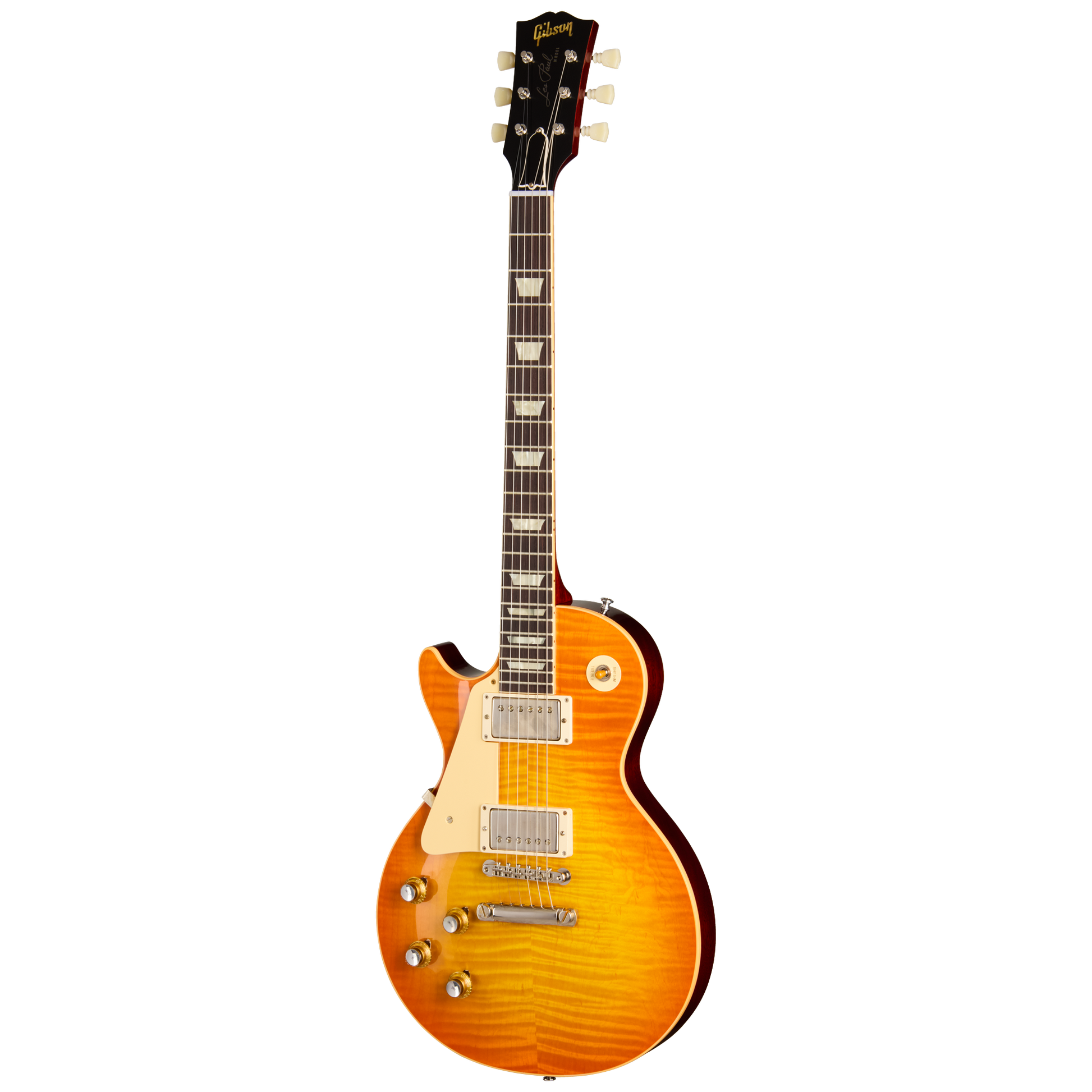 Gibson Custom 1960 Les Paul Standard Reissue, Left-Handed, VOS, Tangerine Burst