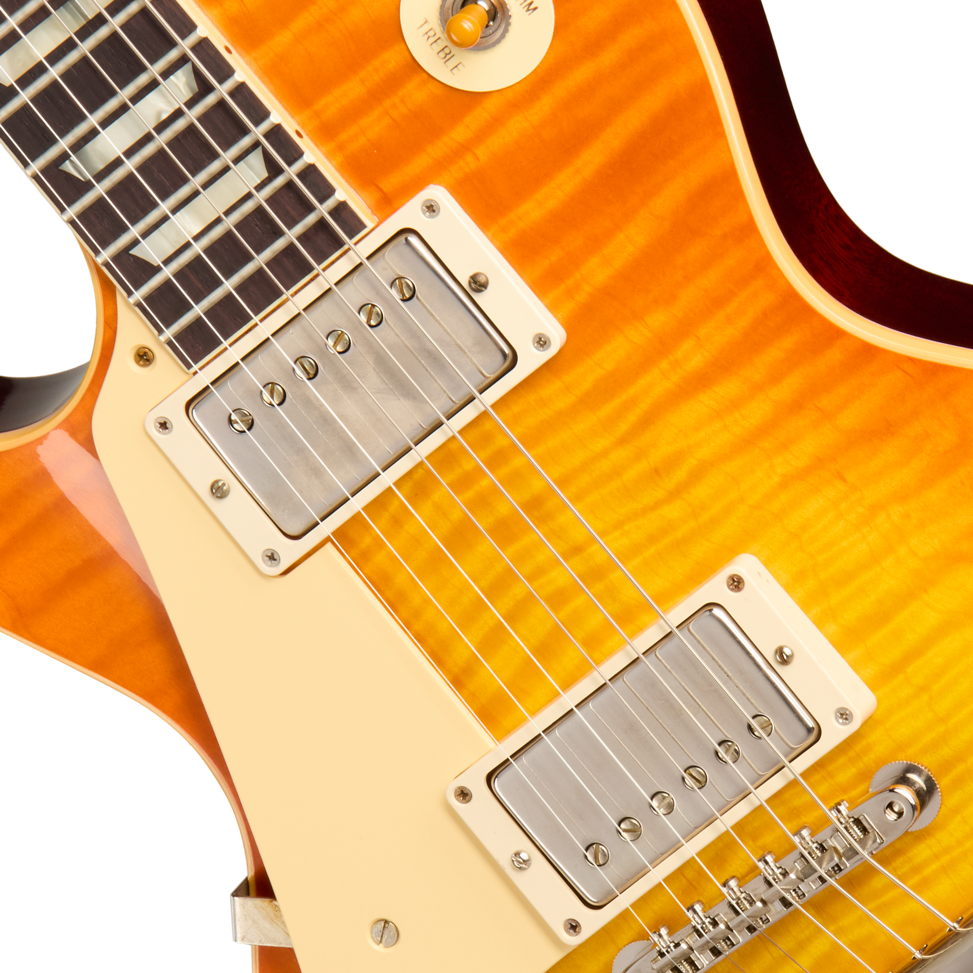 Gibson Custom 1960 Les Paul Standard Reissue, Left-Handed, VOS, Tangerine Burst