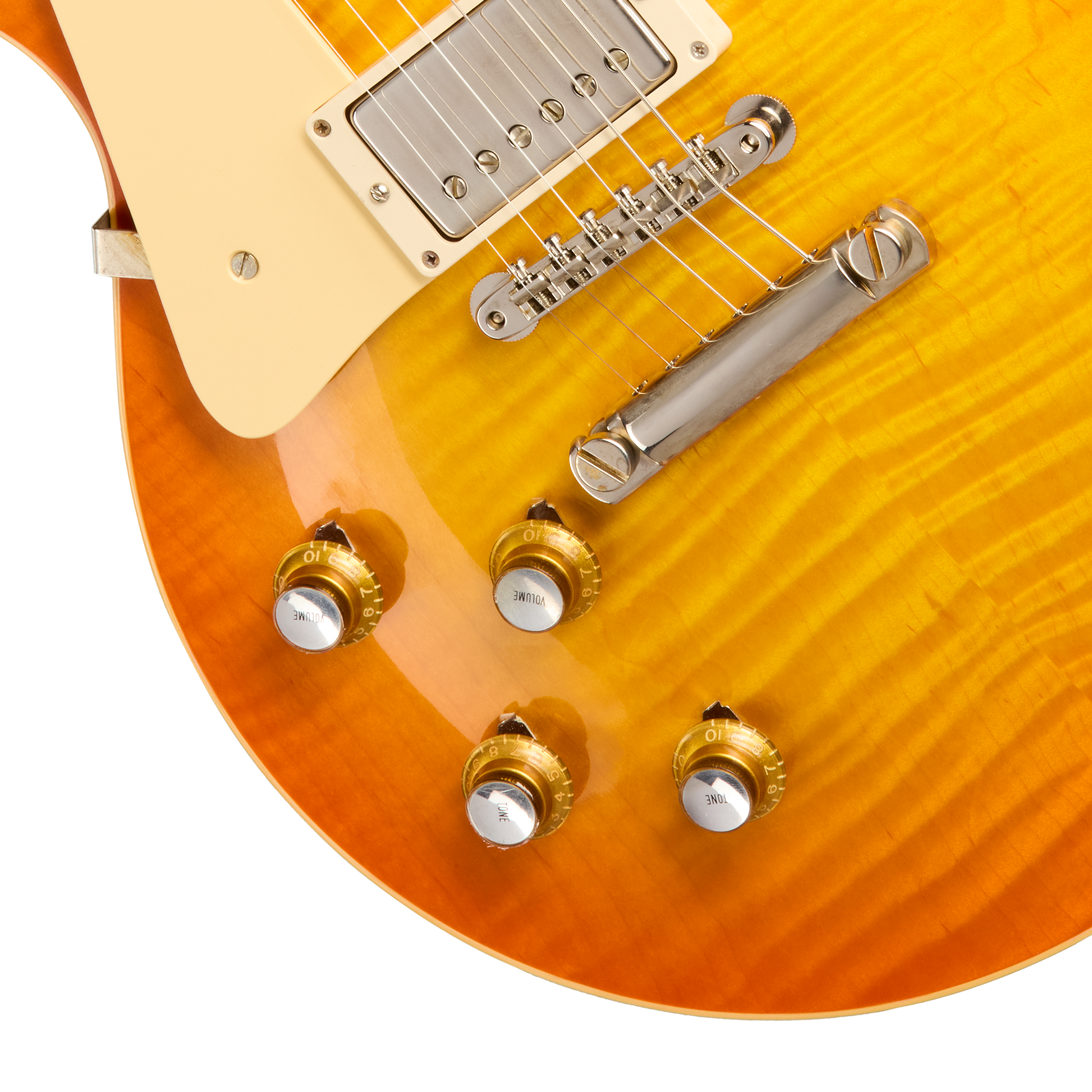 Gibson Custom 1960 Les Paul Standard Reissue, Left-Handed, VOS, Tangerine Burst