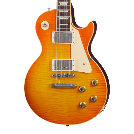 Gibson Custom 1960 Les Paul Standard Reissue, Ultra Light Aged, Orange Lemon Fade Burst