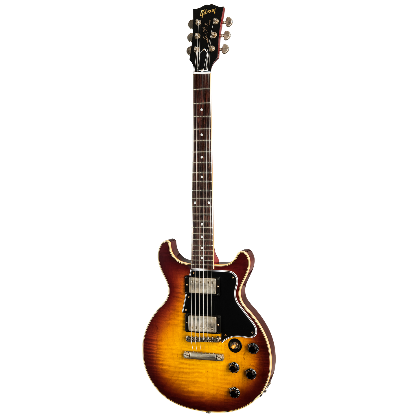 Gibson Custom Les Paul Special Double Cut Figured Maple Top VOS, Bourbon Burst