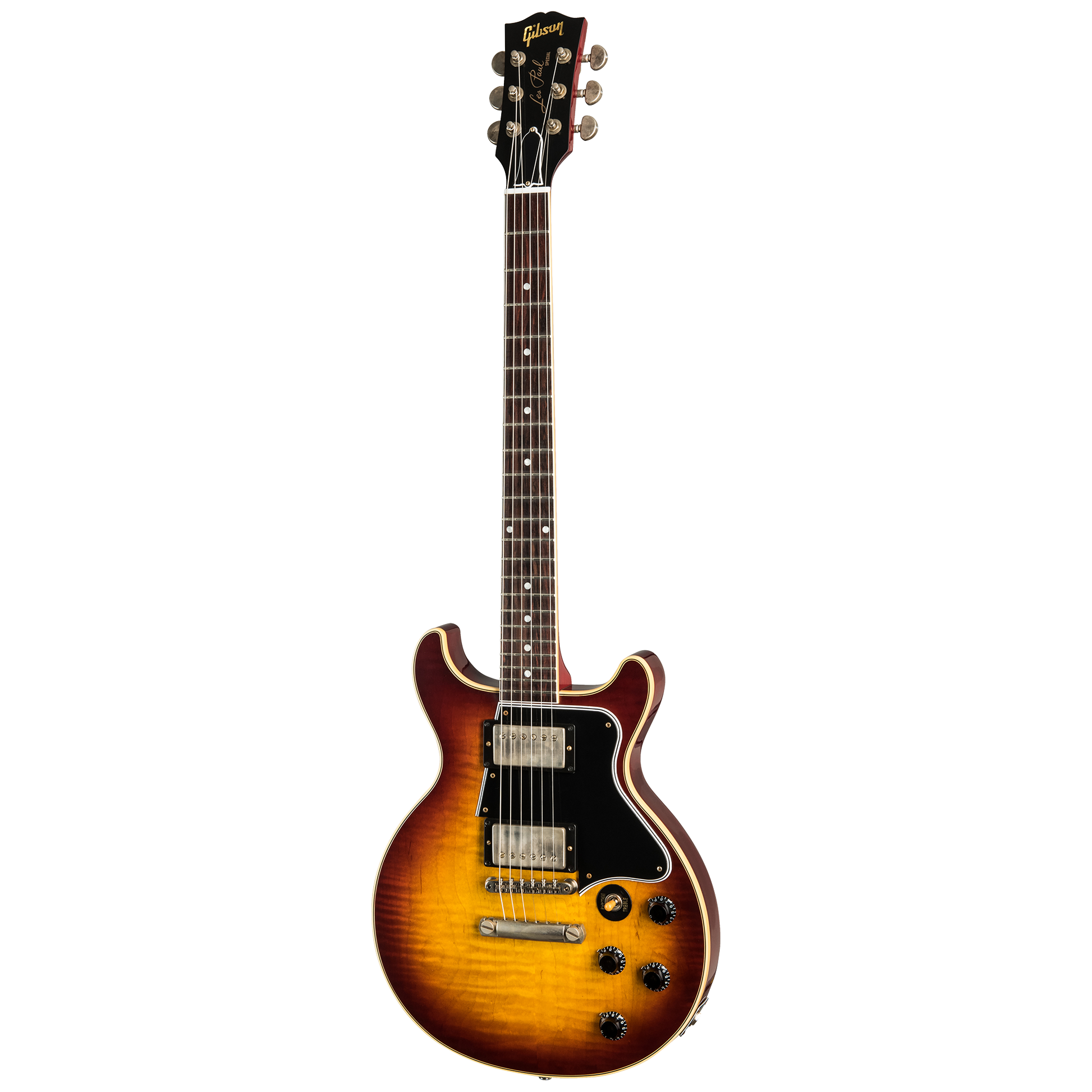 Gibson Custom Les Paul Special Double Cut Figured Maple Top VOS, Bourbon Burst