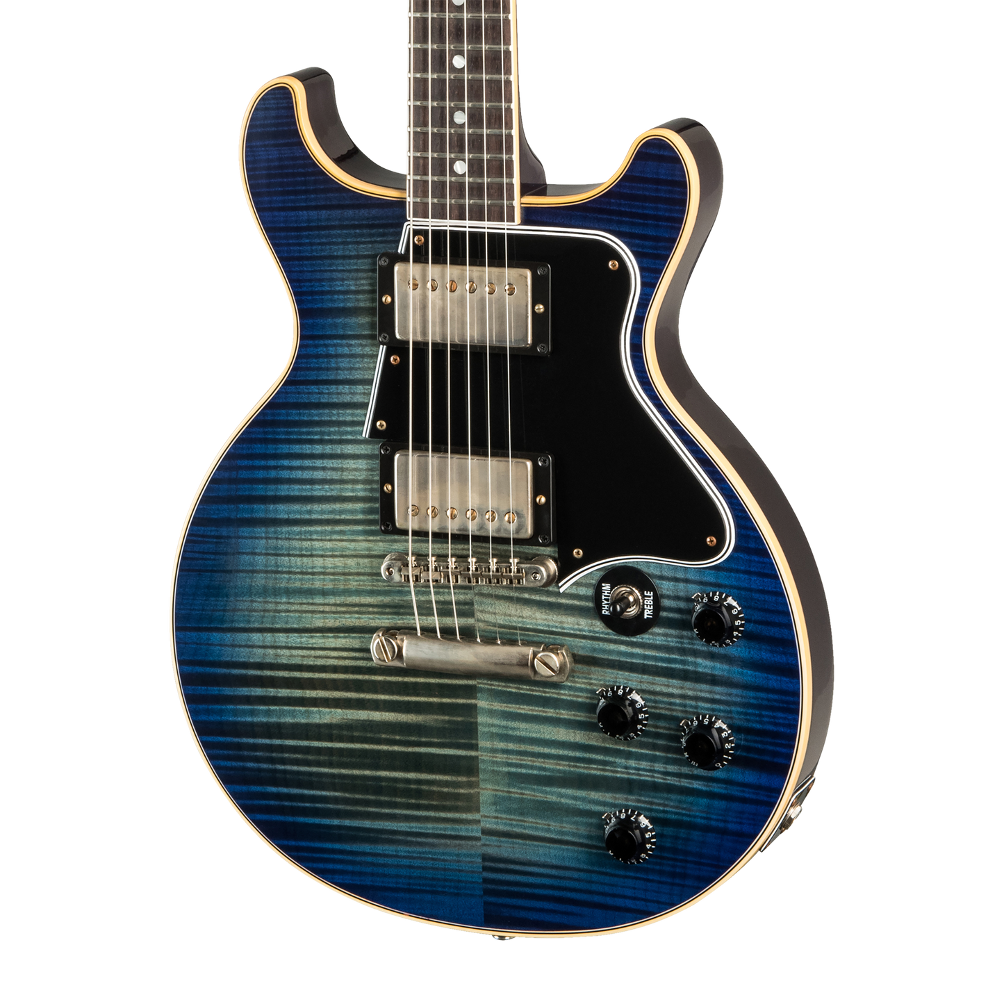 Gibson Custom Les Paul Special Double Cut Figured Top, Blue Burst
