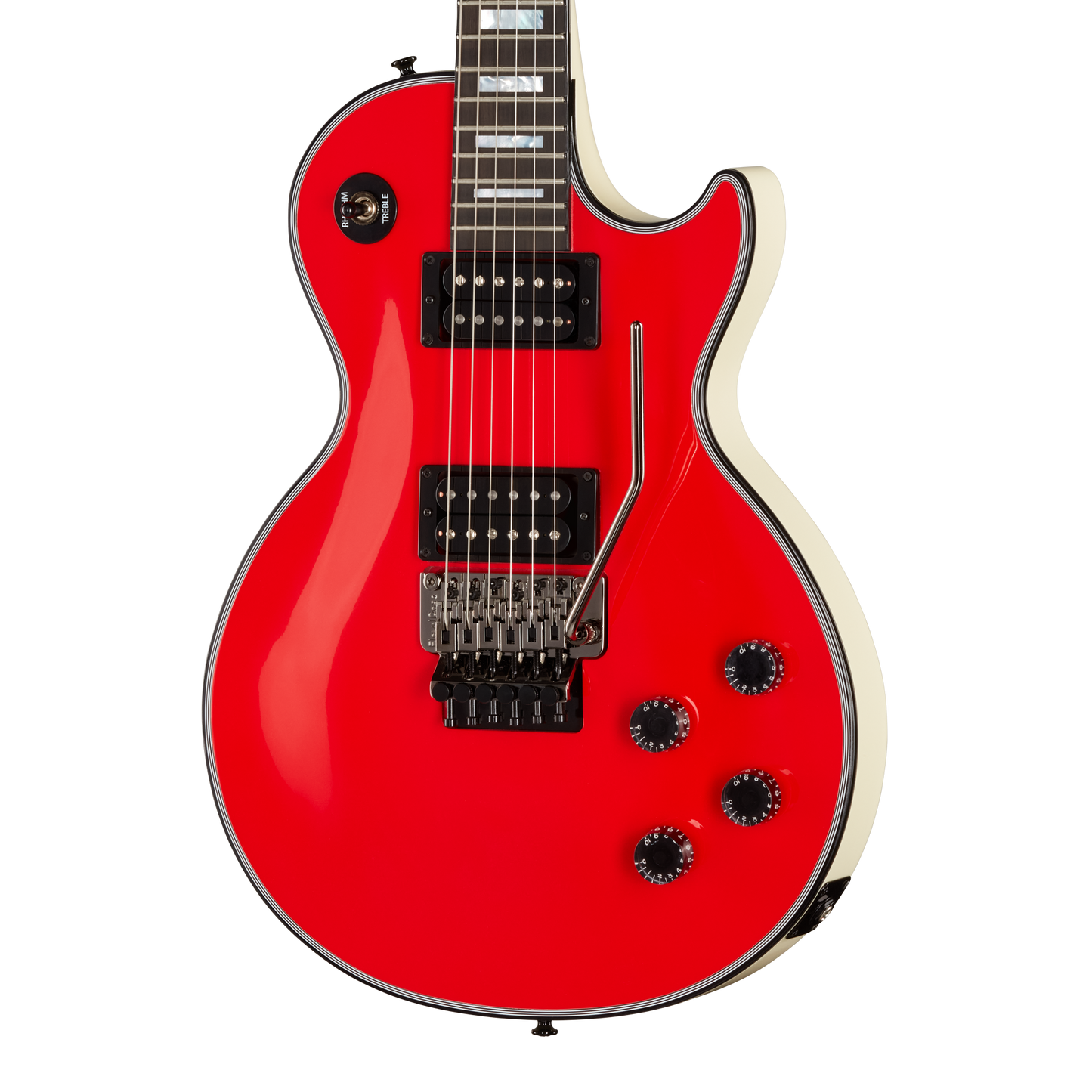 Gibson Custom Les Paul Axcess Custom, Racing Red and Classic White