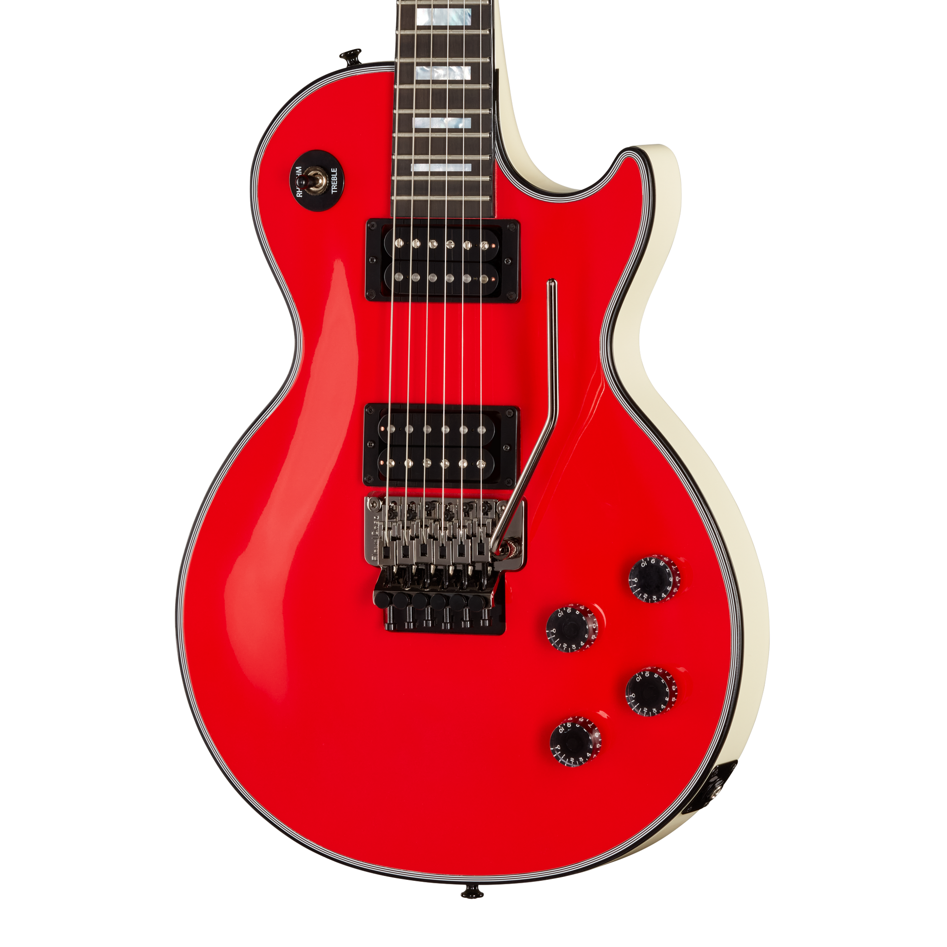 Gibson Custom Les Paul Axcess Custom, Racing Red and Classic White