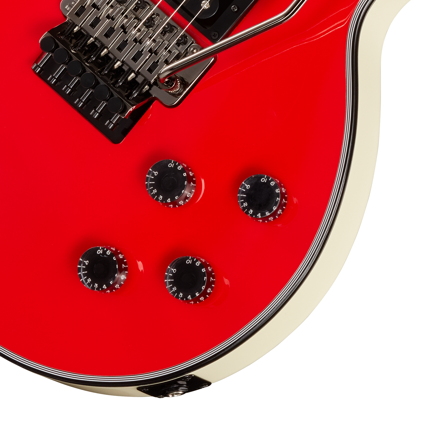 Gibson Custom Les Paul Axcess Custom, Racing Red and Classic White