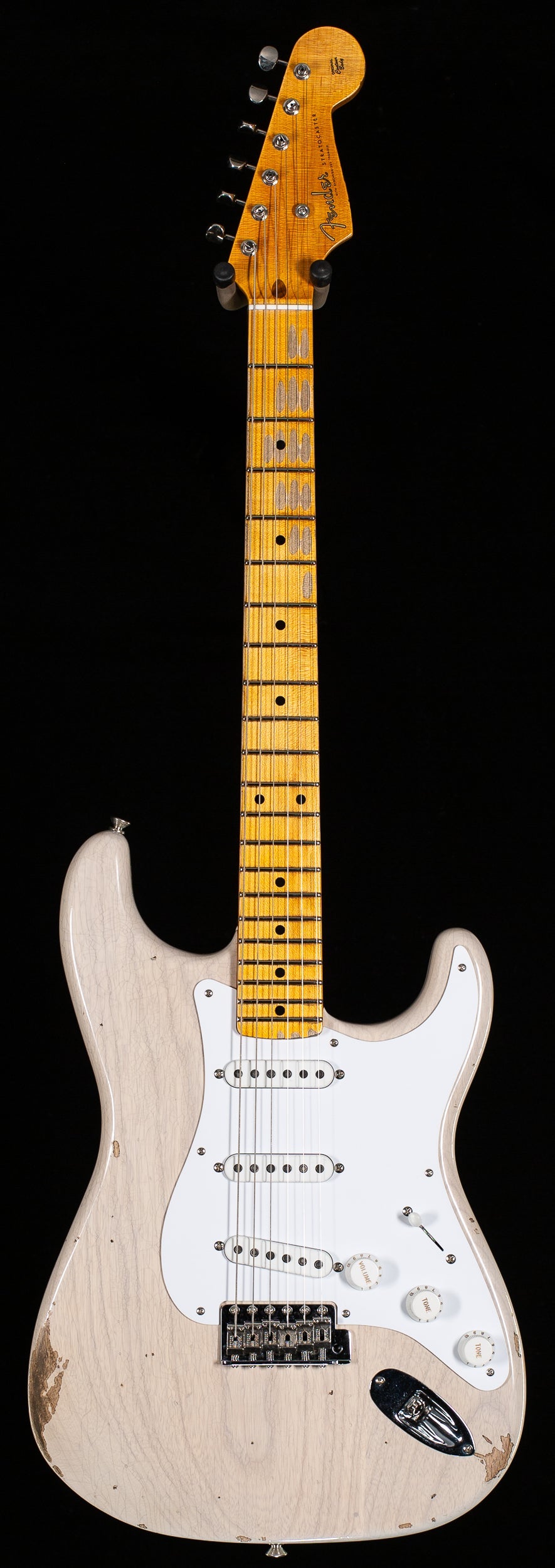 Fender Custom Shop Limited Edition 70th Anniversary Fat '54 Closet Classic Aged White Blonde (148)
