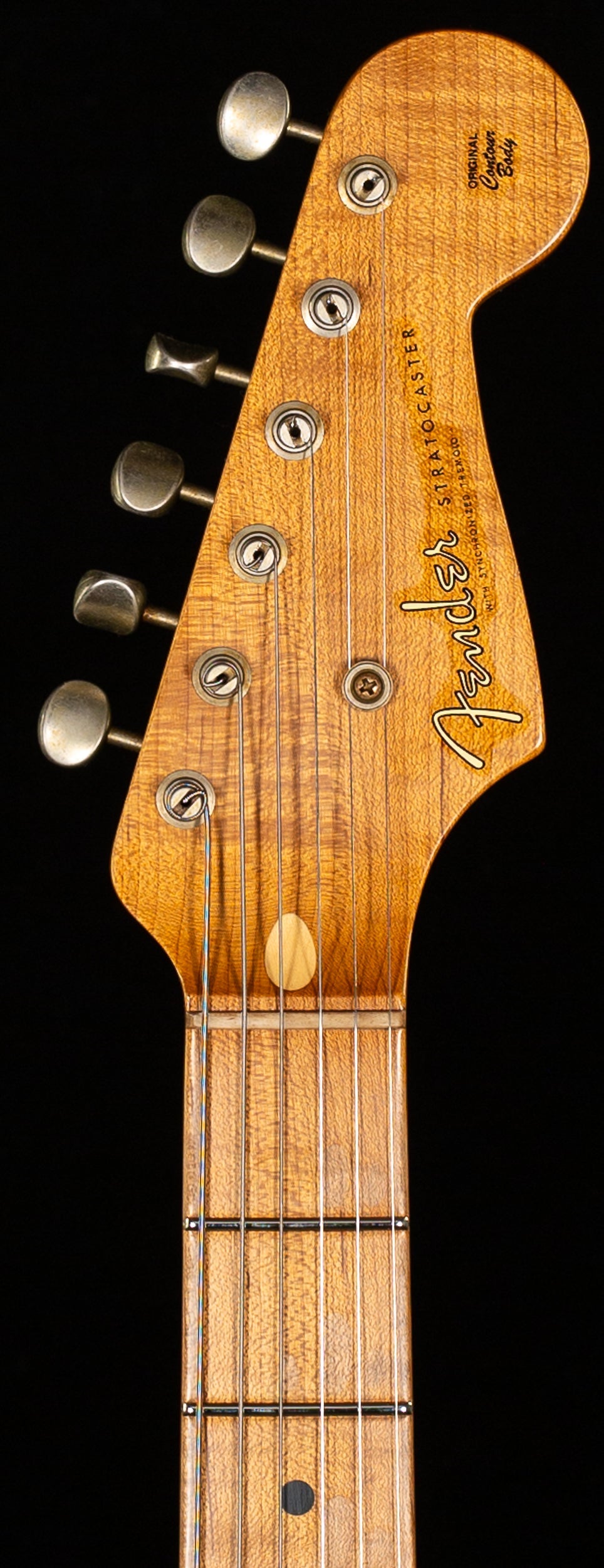 Fender Custom Shop LTD 1954 Roasted Stratocaster Journeyman Relic Cimarron Red (161)
