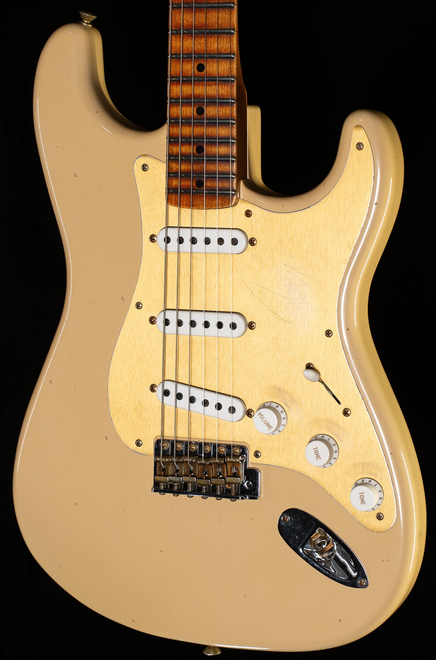 Fender Custom Shop LTD 1954 Roasted Stratocaster Journeyman Relic Desert Sand (212)