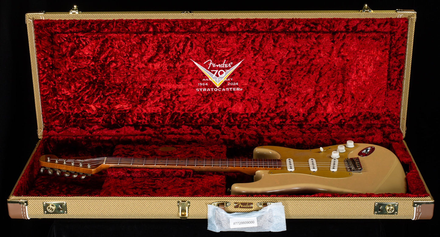 Fender Custom Shop LTD 1954 Roasted Stratocaster Journeyman Relic Desert Sand (212)