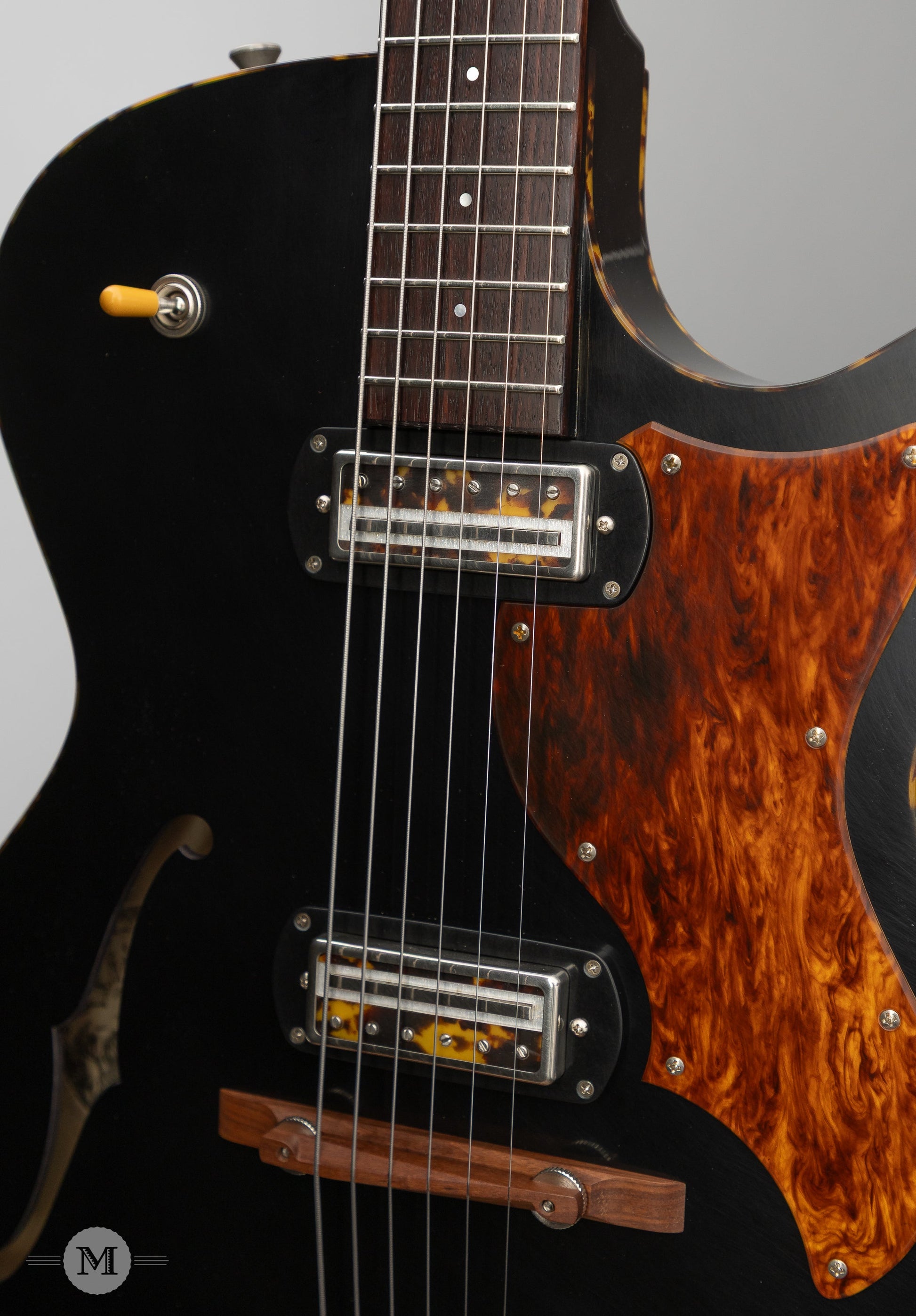 Collings Electric Guitars - Ladybird - Jet Black - Righteous Sound Pickups