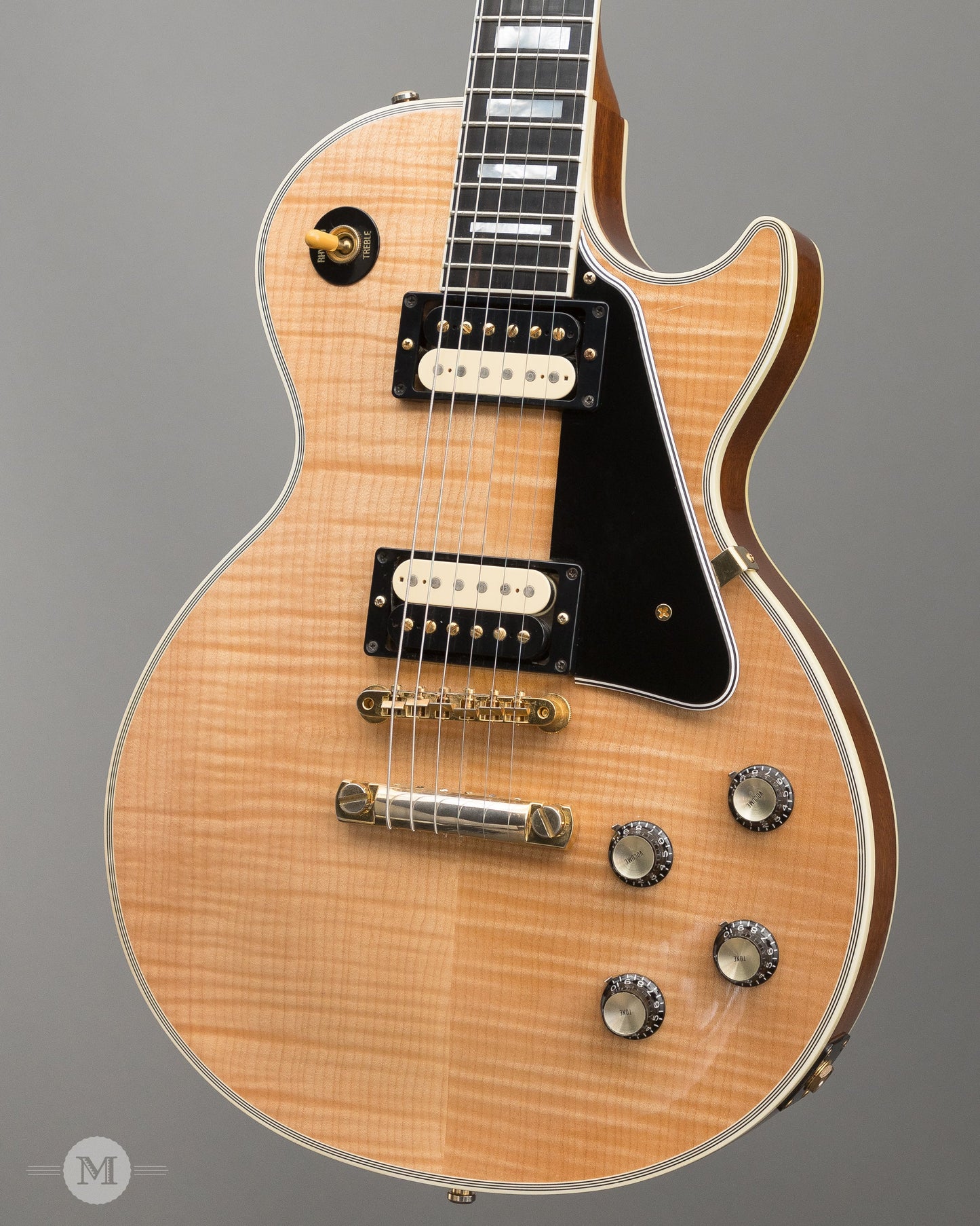 Gibson Electric Guitars - 2007 Custom Shop 1968 Reissue Les Paul Custom Flame Maple Top - Used