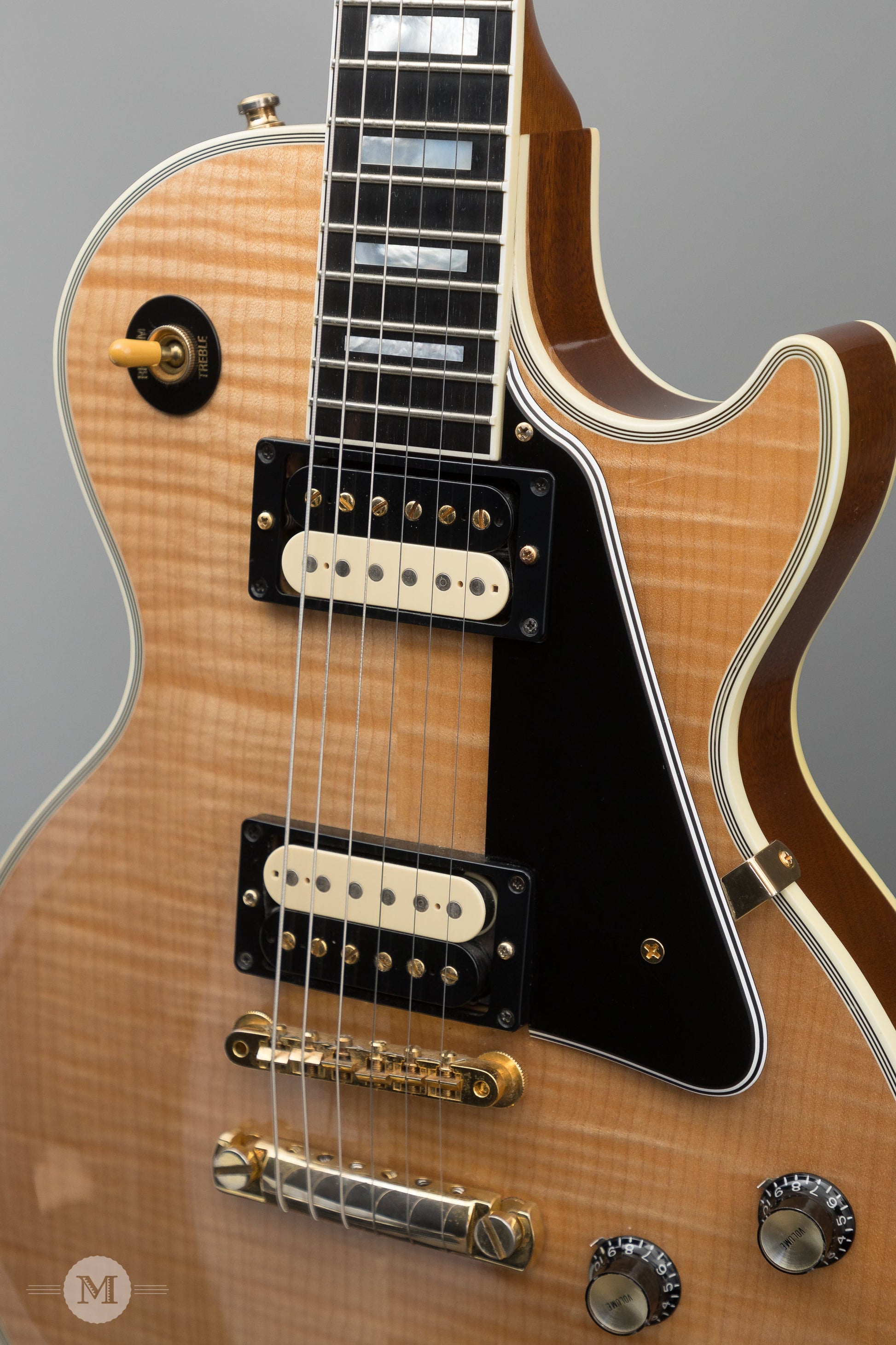 Gibson Electric Guitars - 2007 Custom Shop 1968 Reissue Les Paul Custom Flame Maple Top - Used