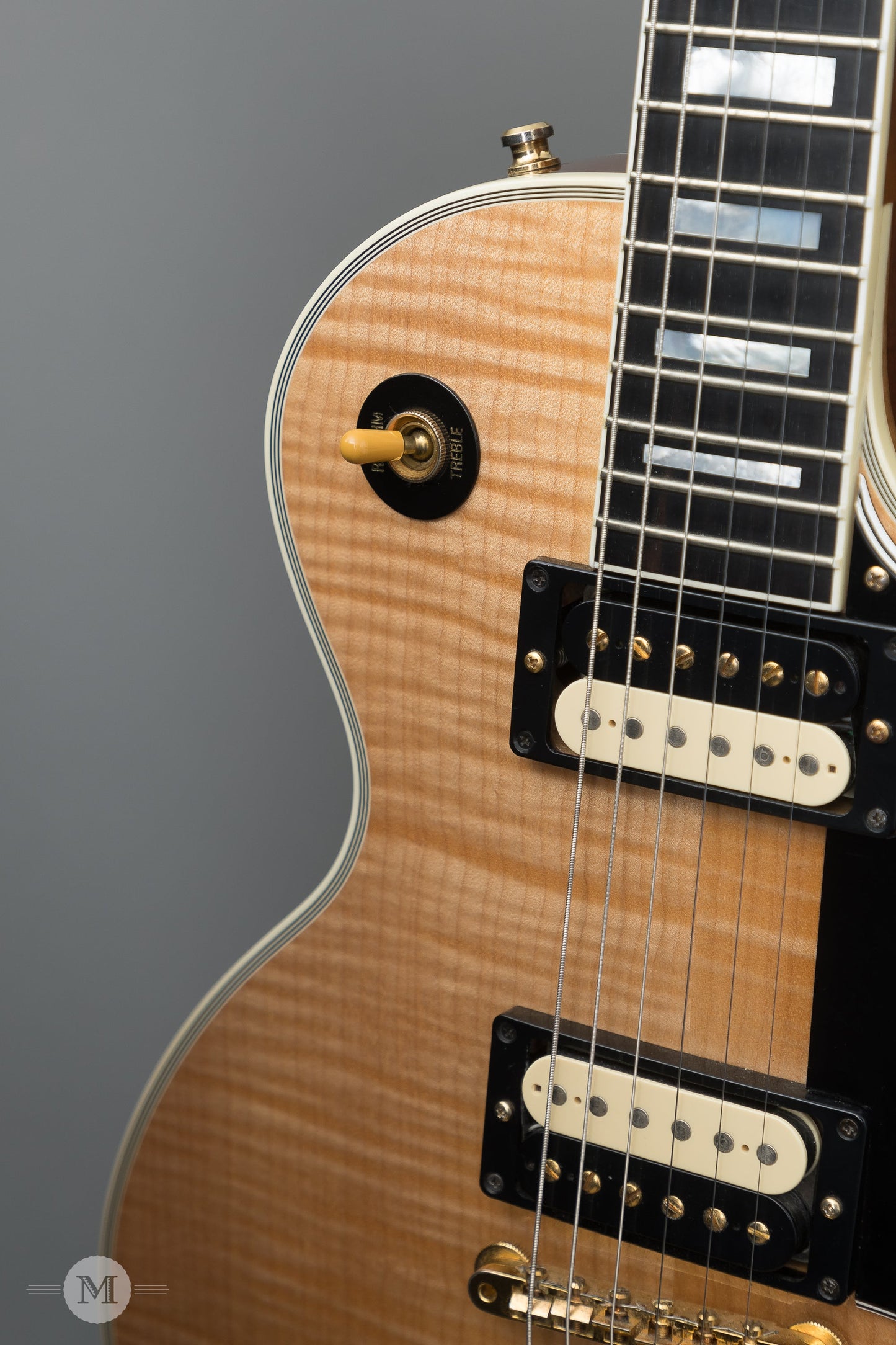 Gibson Electric Guitars - 2007 Custom Shop 1968 Reissue Les Paul Custom Flame Maple Top - Used