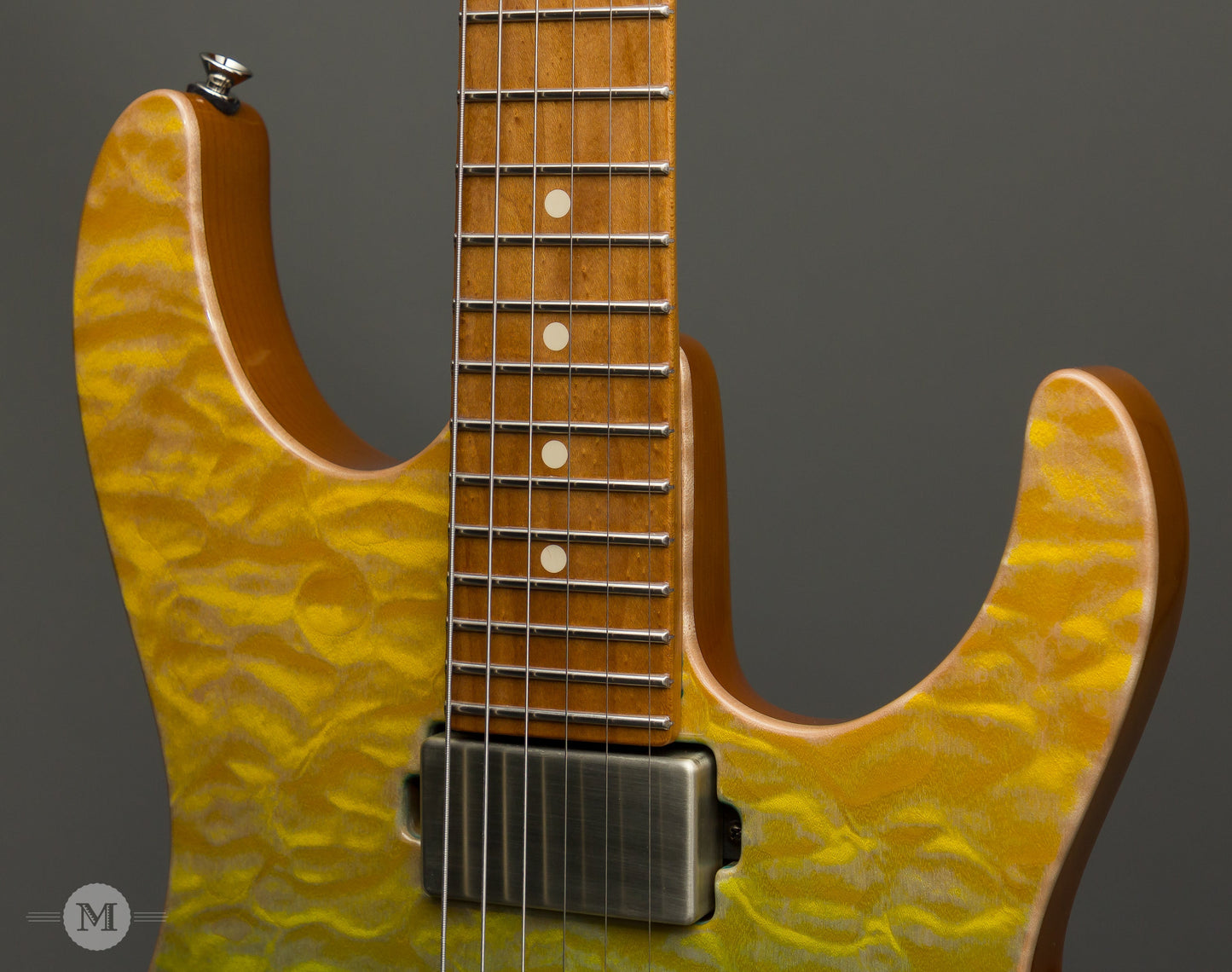 Tom Anderson Guitars - Li'l Angel Maui Kazowie Sun Surf with Binding