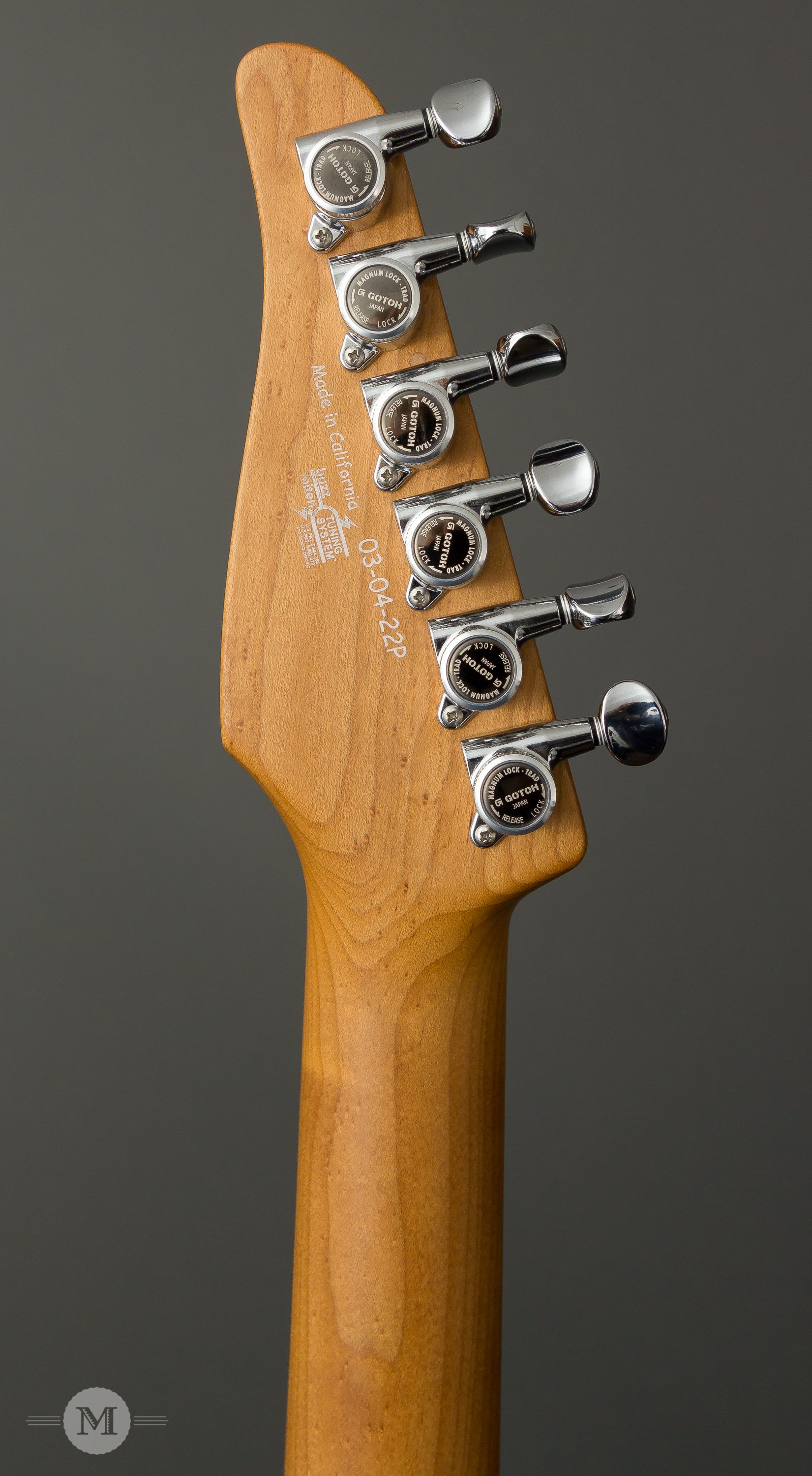 Tom Anderson Guitars - Li'l Angel Maui Kazowie Sun Surf with Binding