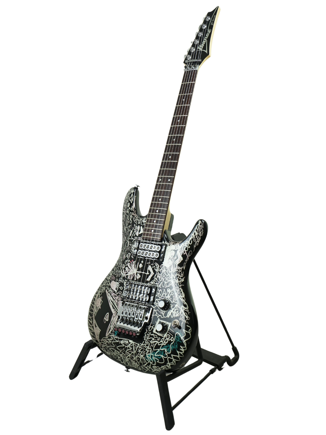 Ibanez Limited Edition Joe Satriani Black Dog JS BDG 1 of 88 - Japan 2008