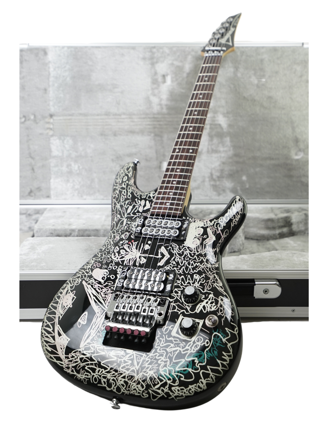 Ibanez Limited Edition Joe Satriani Black Dog JS BDG 1 of 88 - Japan 2008
