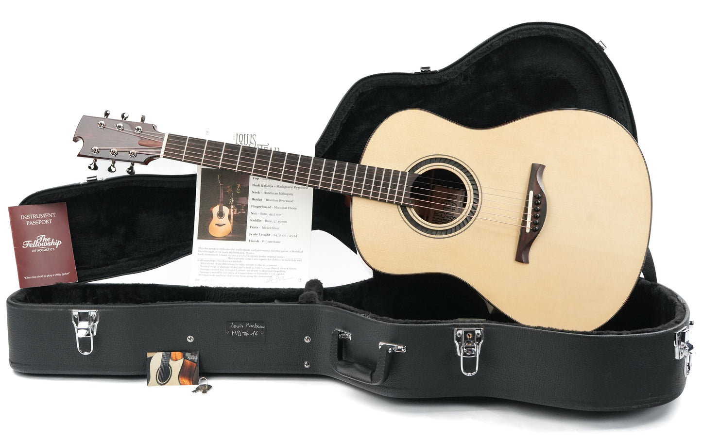 Louis Manteau MD Madagascar Rosewood European Spruce
