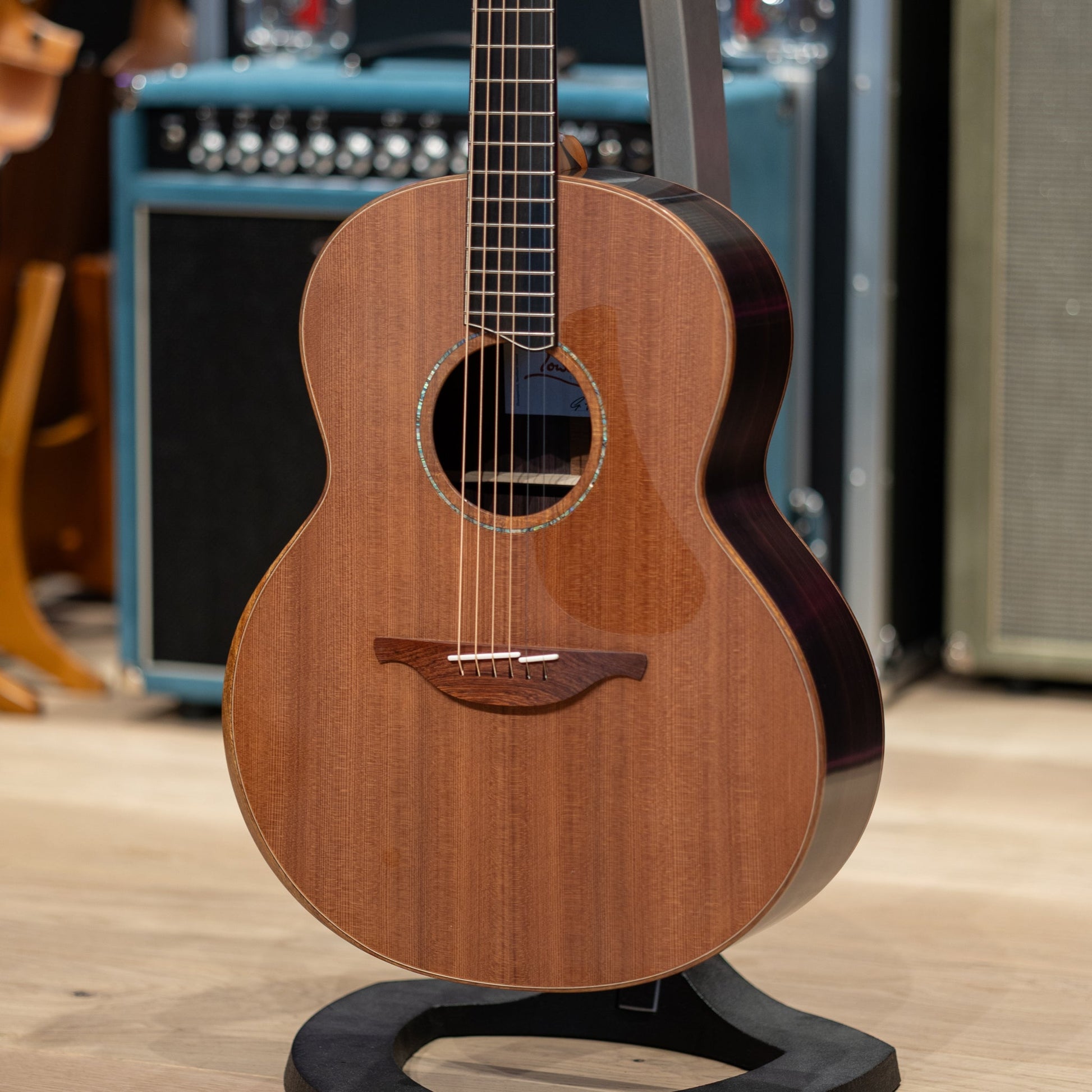Lowden F50 Indian Rosewood/Sinker Redwood