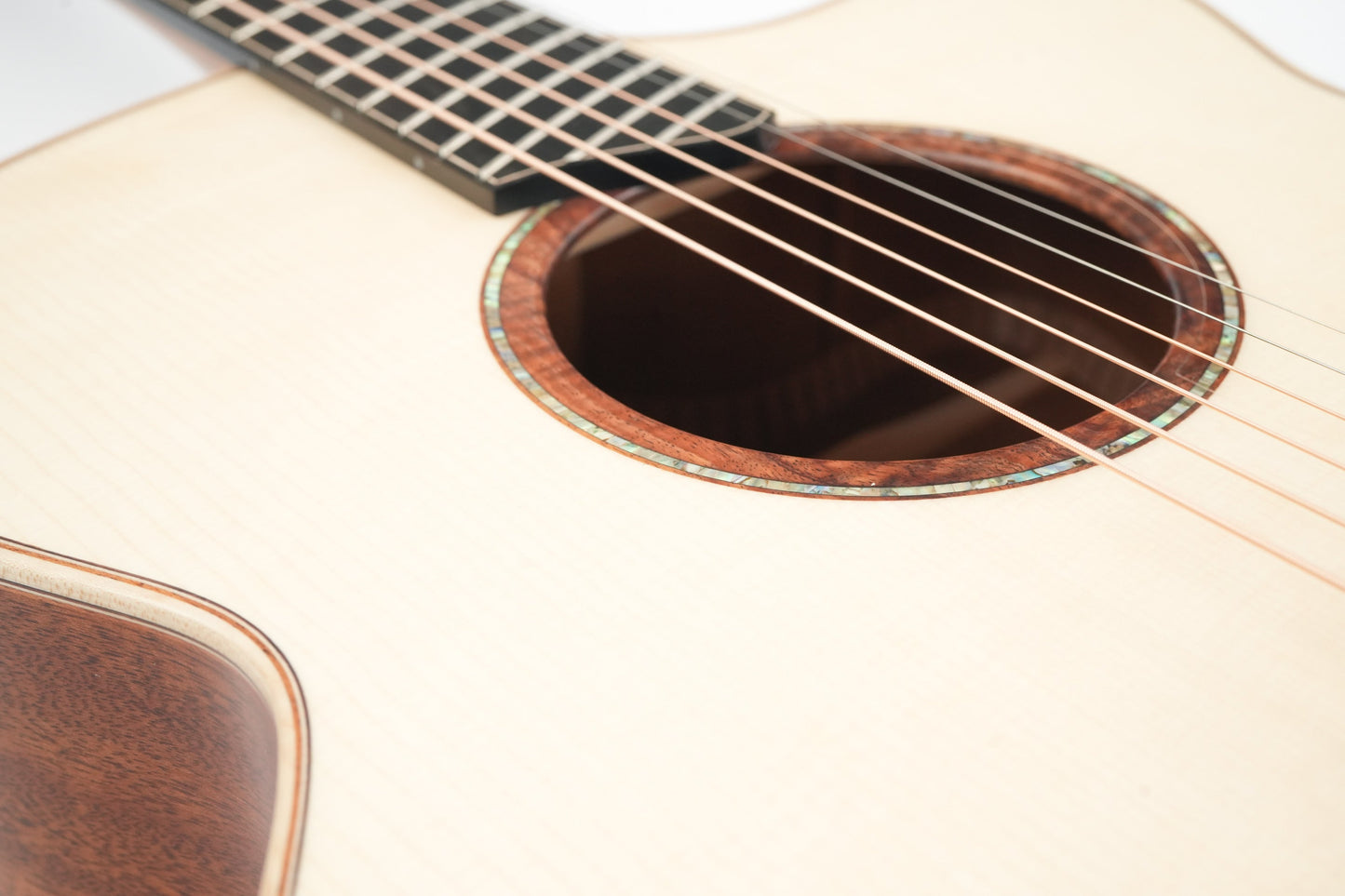 Lowden O50C Fan Fret Mahogany Adirondack