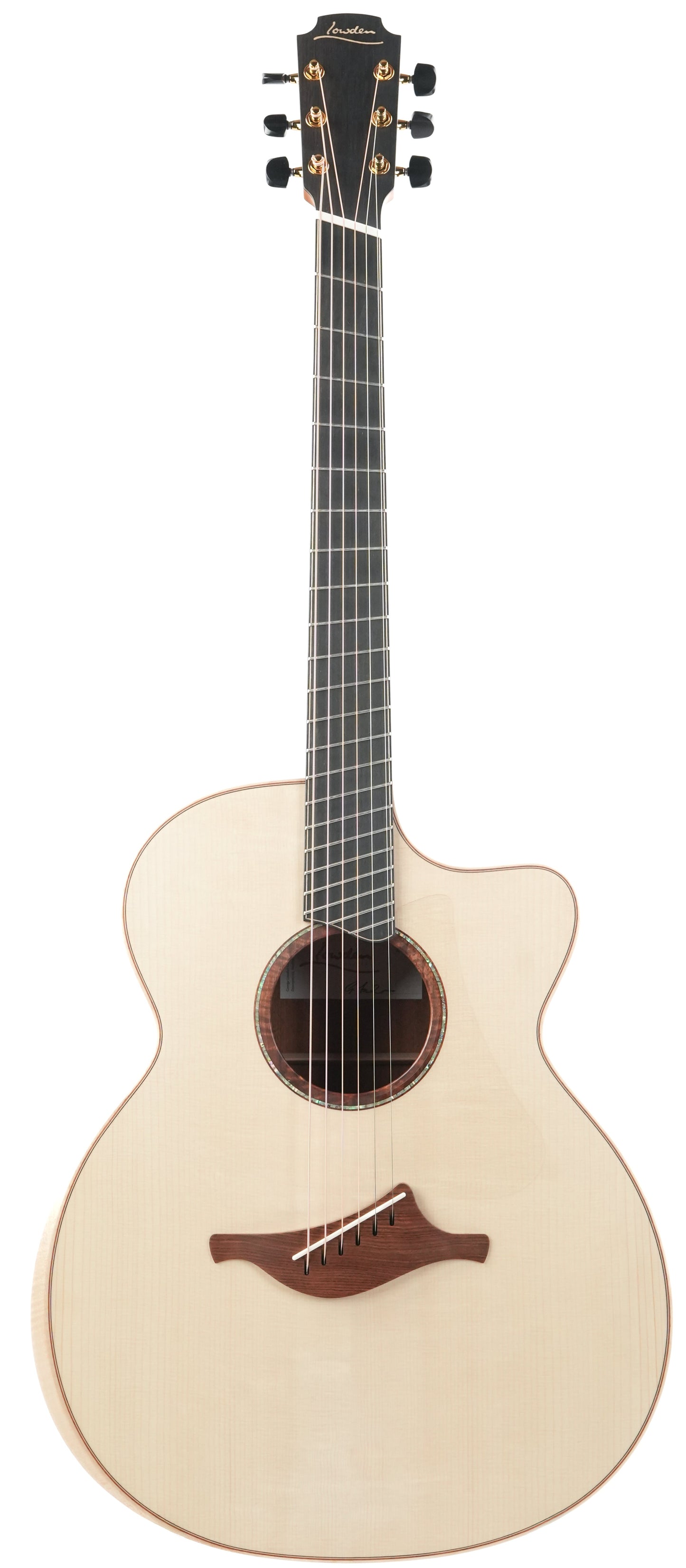 Lowden O50C Fan Fret Mahogany Adirondack