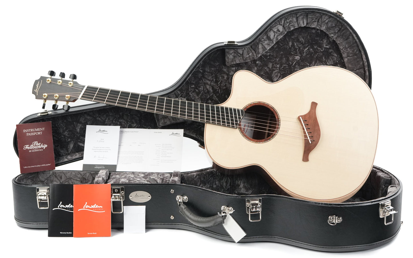 Lowden O50C Fan Fret Mahogany Adirondack